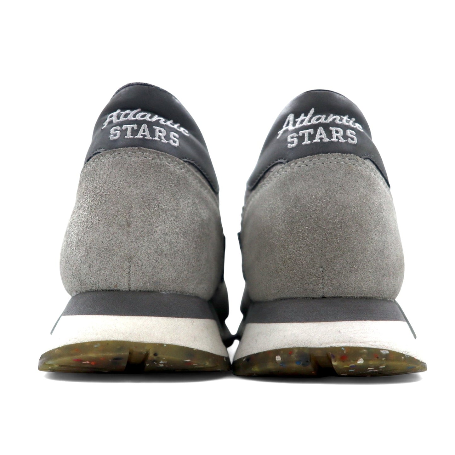 Atlantic STARS DRACO Sneakers, Size 27cm, Gray Suede and Leather
