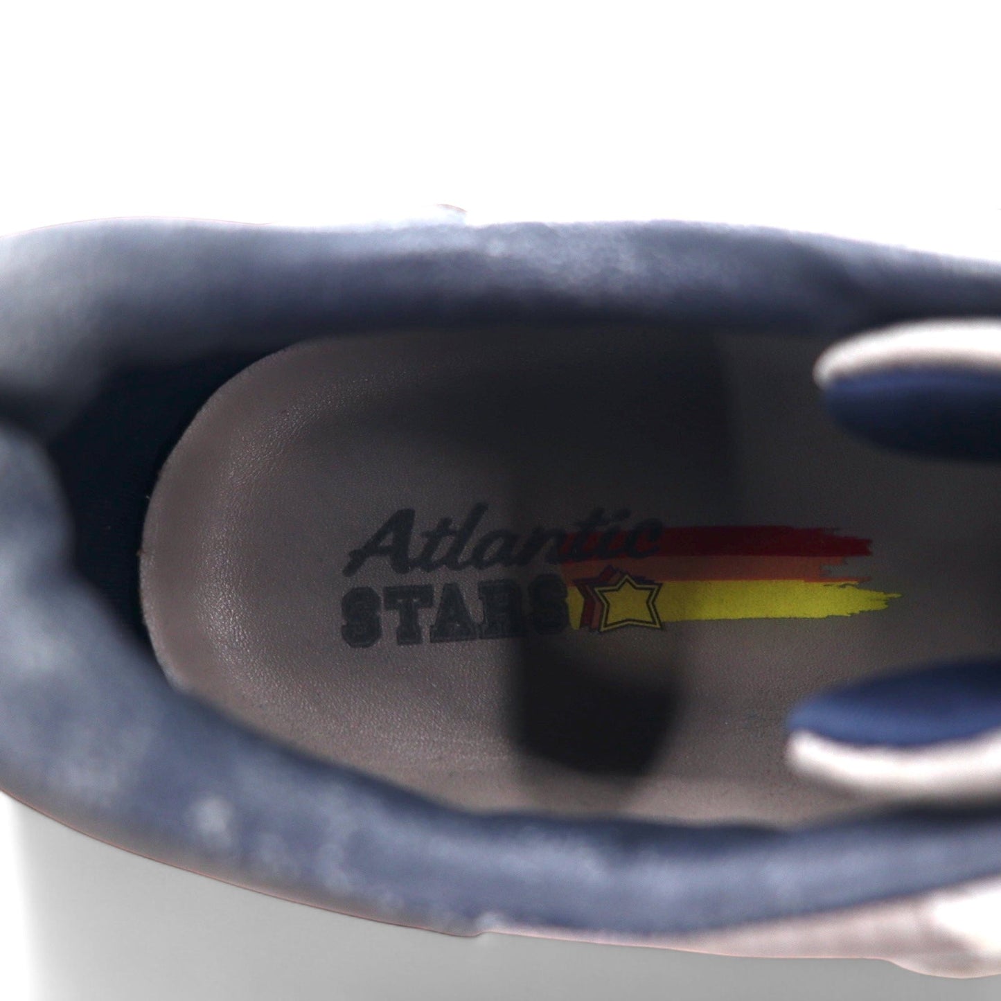 Atlantic STARS DRACO Sneakers, Size 27cm, Gray Suede and Leather