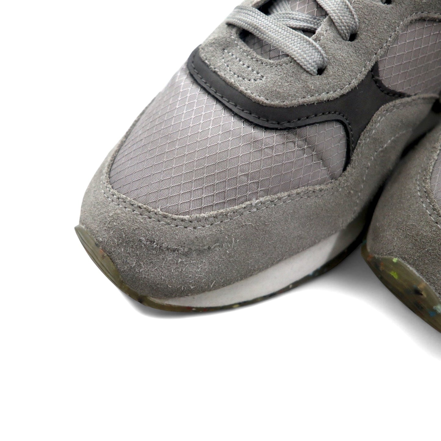 Atlantic STARS DRACO Sneakers, Size 27cm, Gray Suede and Leather