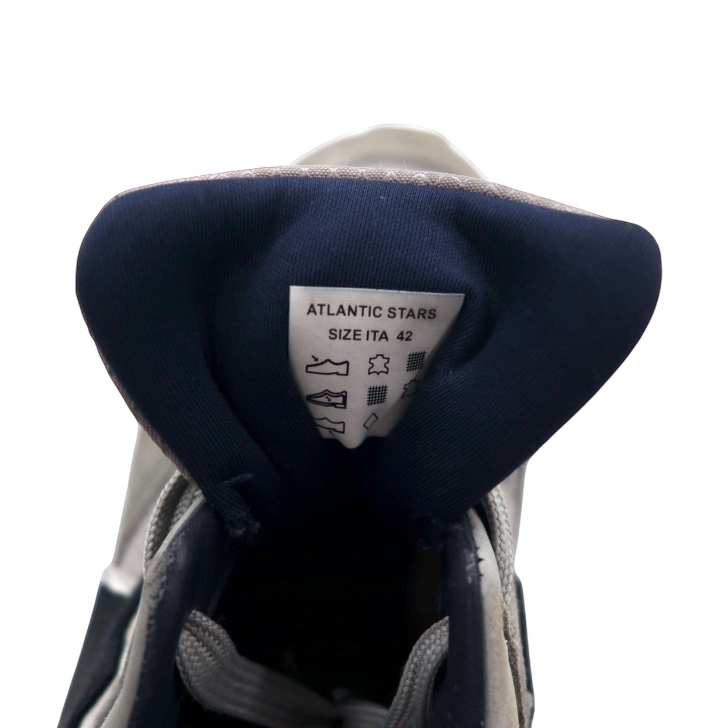 Atlantic STARS DRACO Sneakers, Size 27cm, Gray Suede and Leather