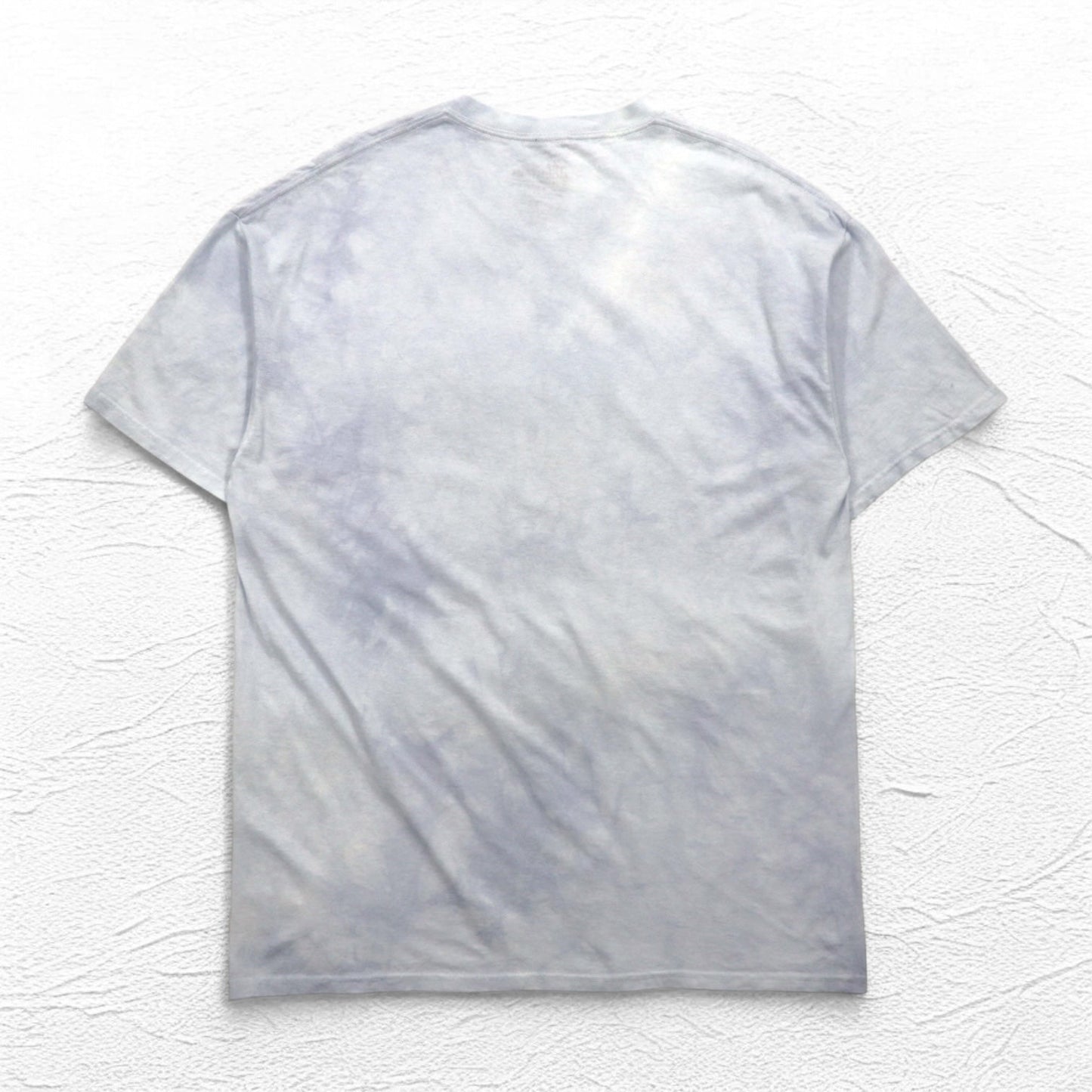 THE MOUNTAIN Oversized Tie-Dye T-Shirt, Size 2XL, Blue, Animal Print, Eagle, Made in Mexico