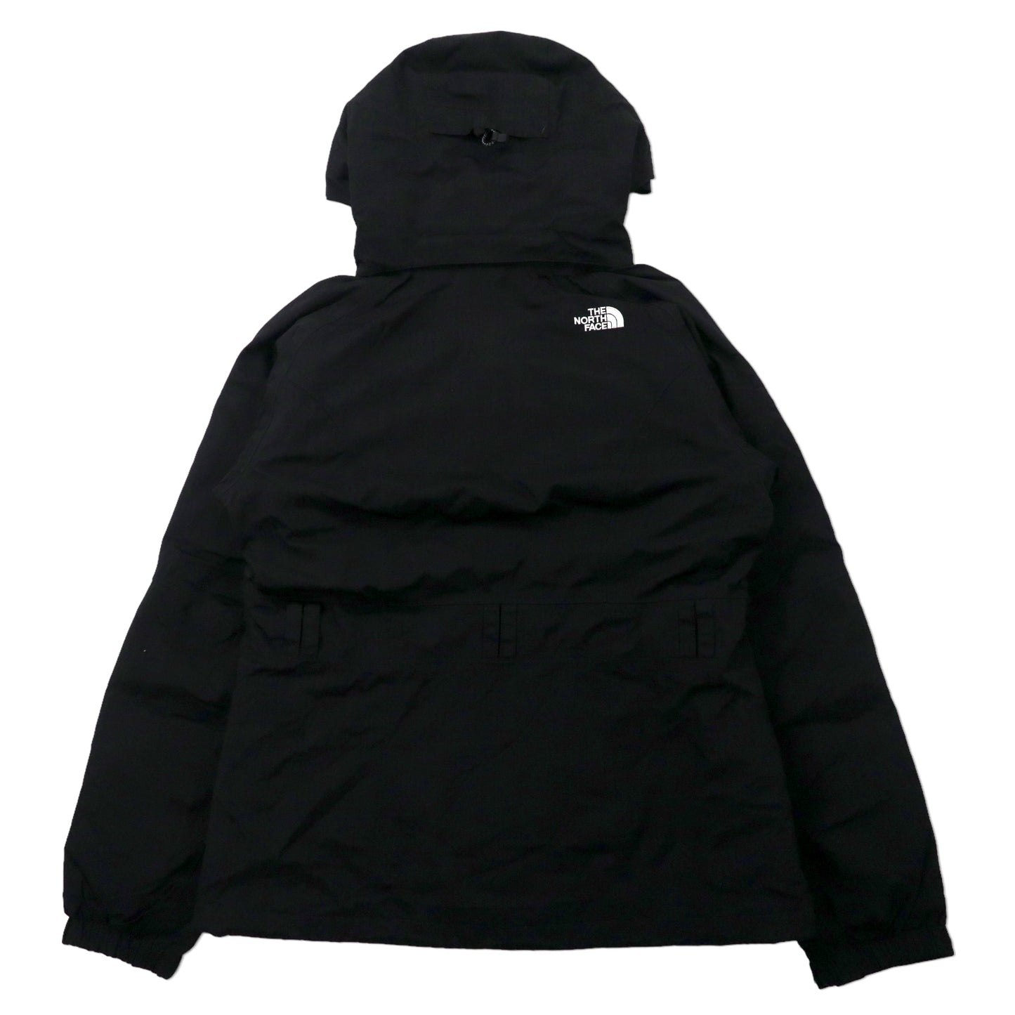 THE NORTH FACE Mountain Parka, Size M, Black, Nylon 550 HYVENT, Waterproof, High Neck, Detachable Hood