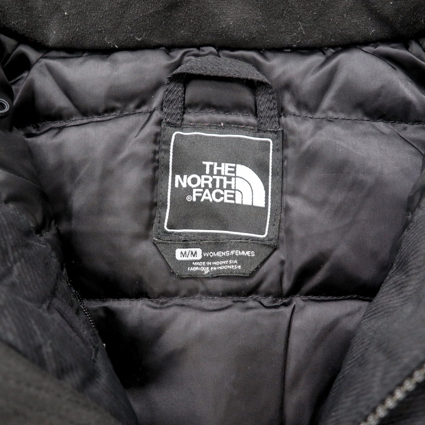 THE NORTH FACE Mountain Parka, Size M, Black, Nylon 550 HYVENT, Waterproof, High Neck, Detachable Hood