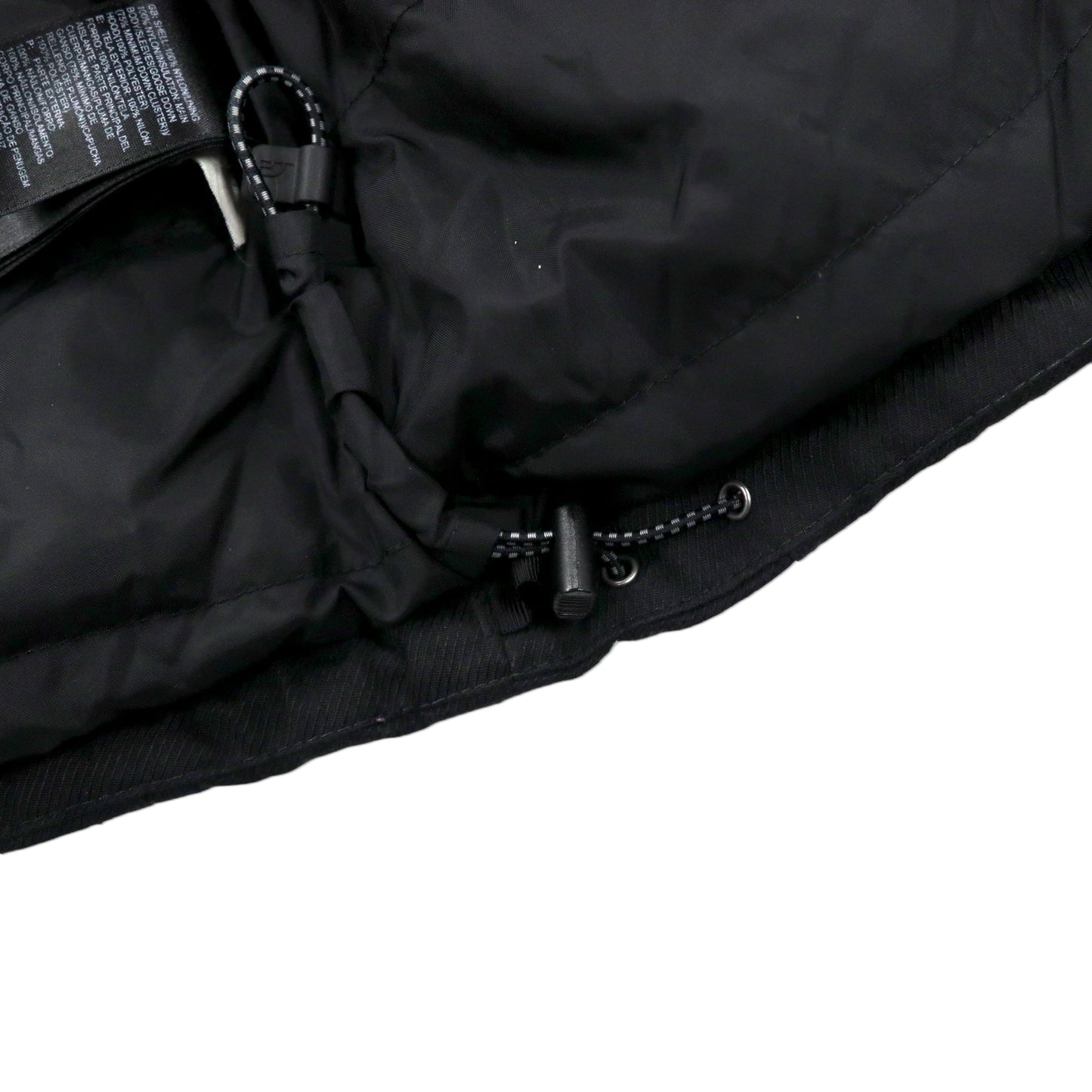 THE NORTH FACE Mountain Parka, Size M, Black, Nylon 550 HYVENT, Waterproof, High Neck, Detachable Hood