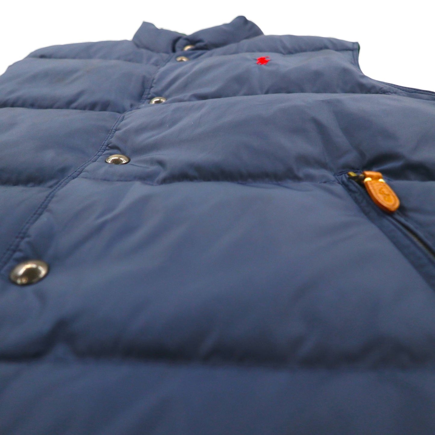 Polo Ralph Lauren 90年代 リバーシブル ダウン ベスト M ネイビー スモールポニー刺繡