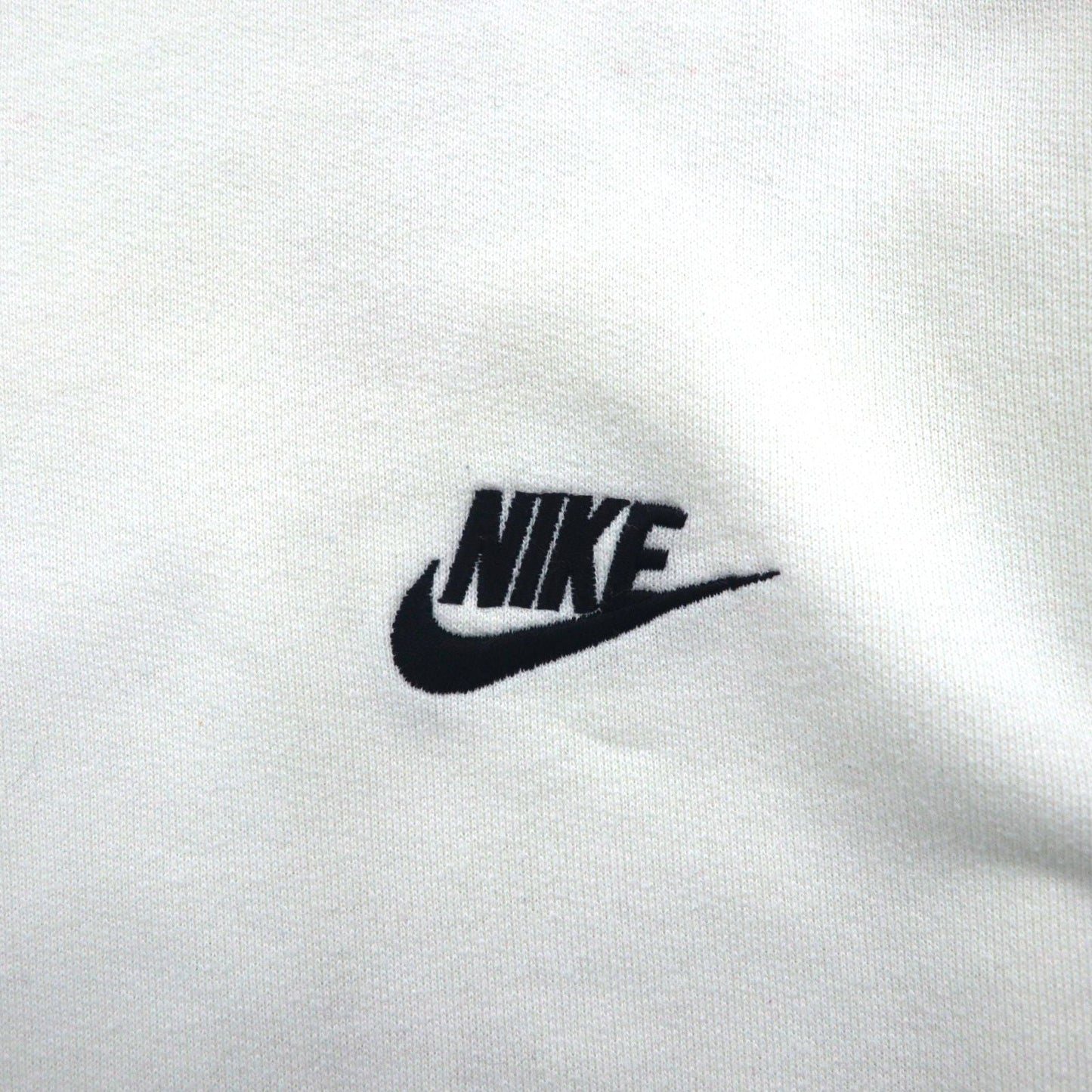 NIKE 90年代 銀タグ スウェット トレーナー M ワンポイントロゴ 刺繍 クロップド 短丈