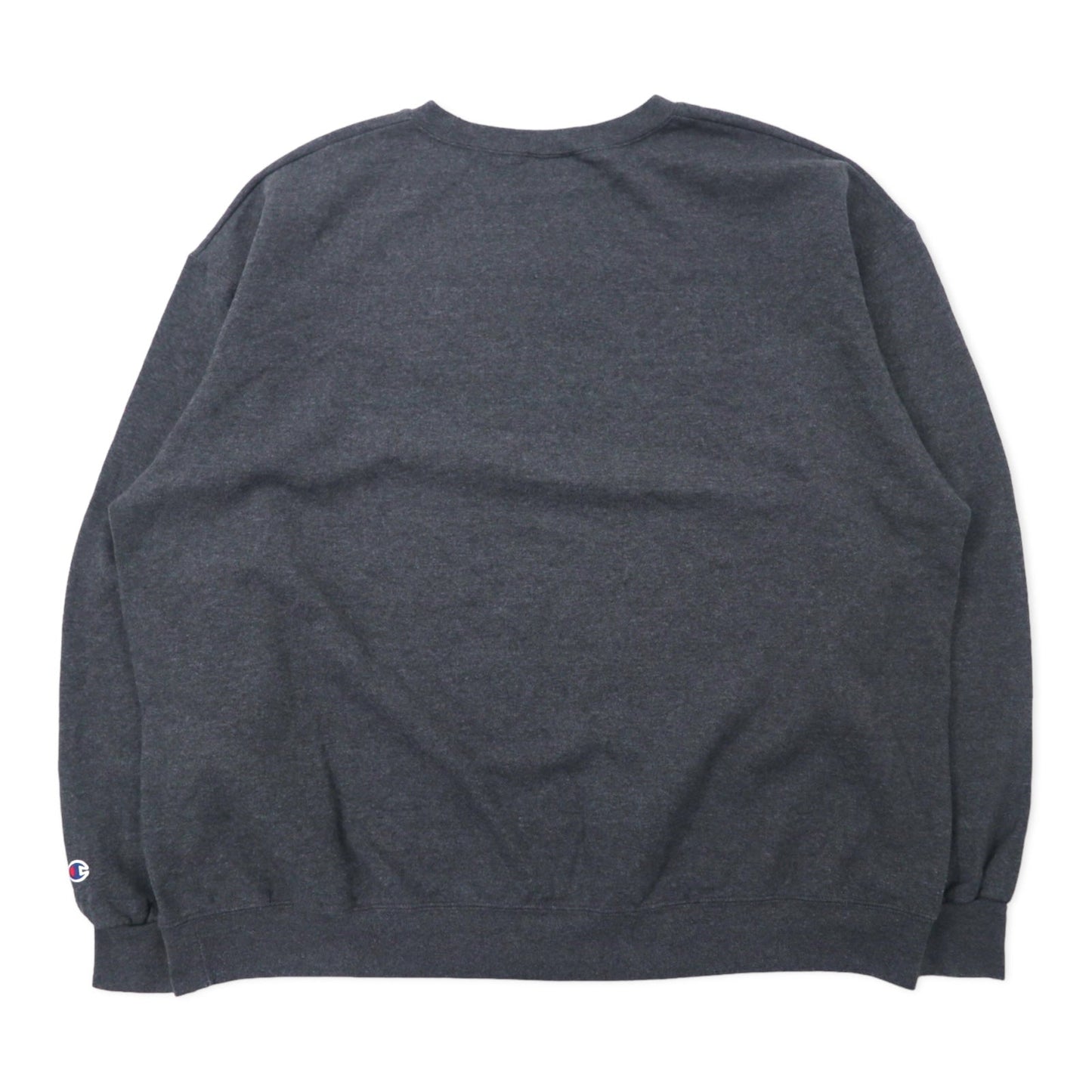 Champion College Print Sweatshirt, XXL, Gray, Cotton, Brushed Lining, Centenary College, Oversized, Made in Honduras