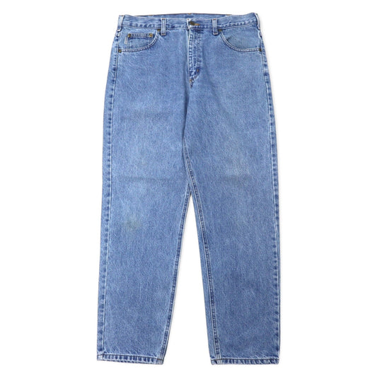 Carhartt Relaxed-Fit Tapered Denim Pants, Size 36, Blue Cotton, B17, Made in Nicaragua