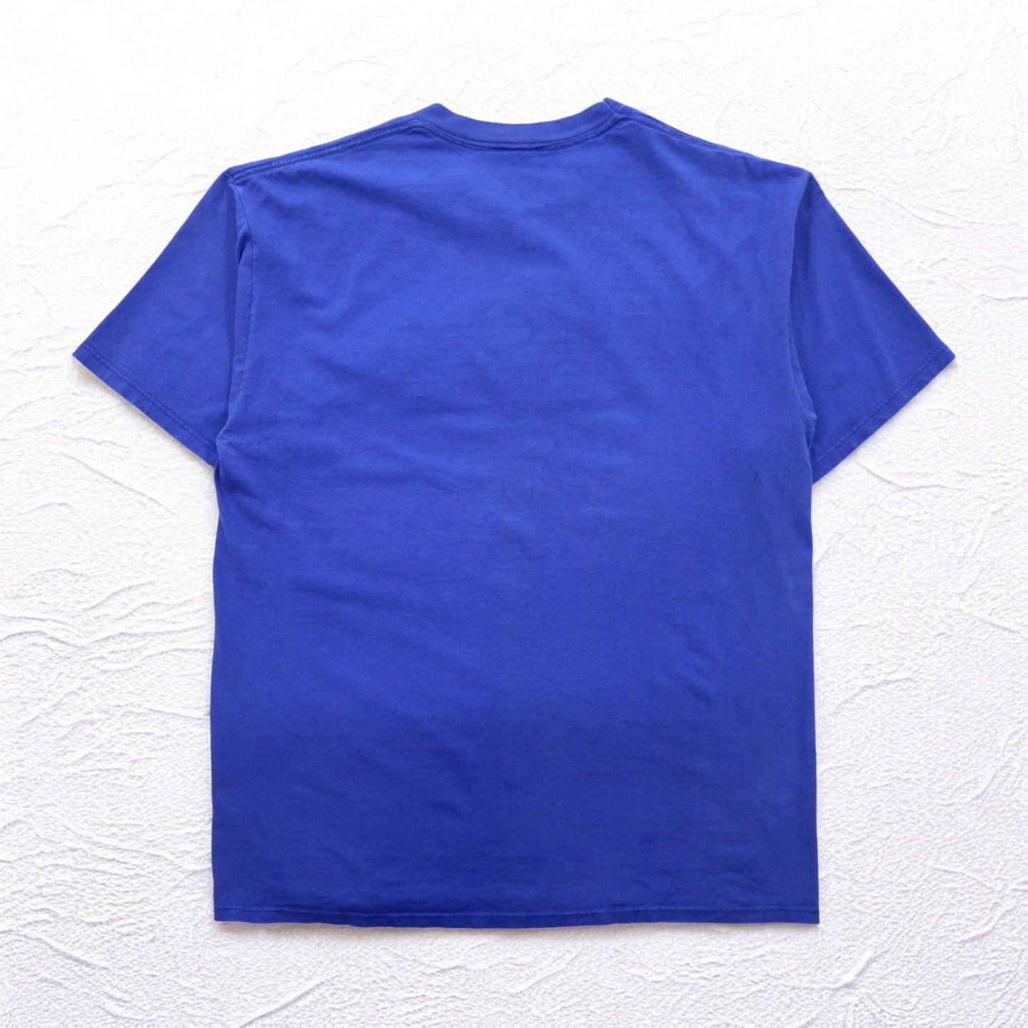 Velva Sheen 90s USA Made Mickey Mouse Embroidered T-Shirt, Blue, XL, Disney