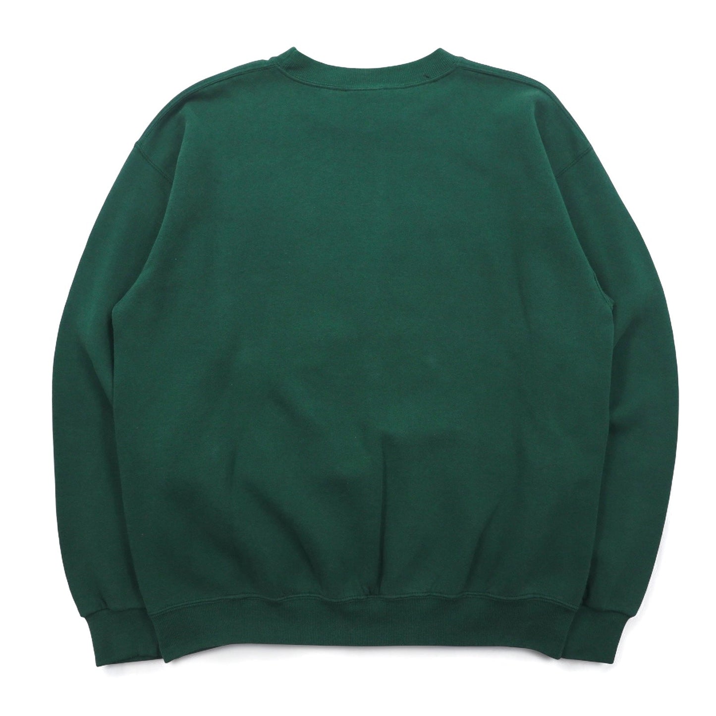 SANTEE by PLUMA USA製 90年代 NCAA カレッジ プリント スウェット L グリーン 裏起毛 Miami Hurricanes