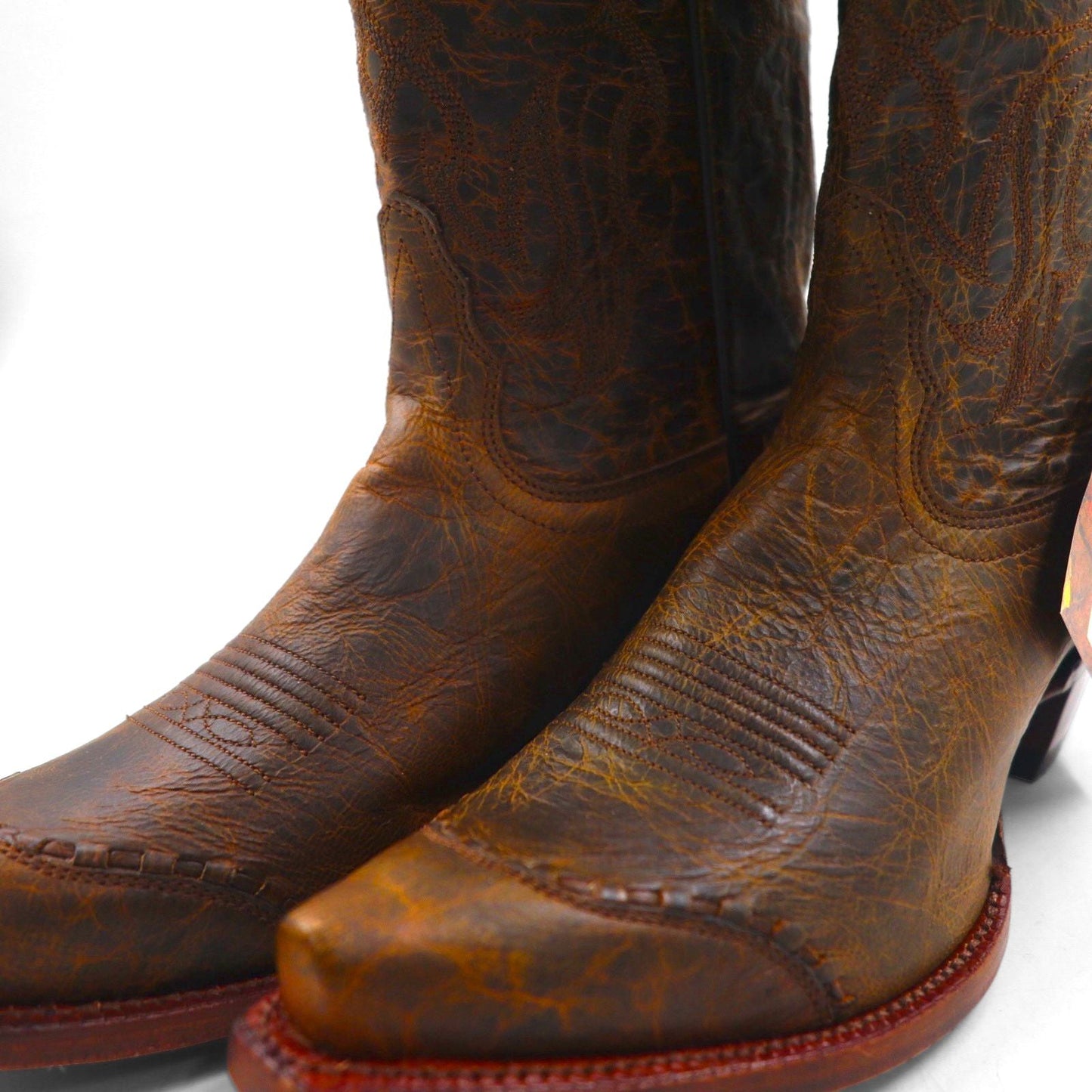 Tony Lama ウエスタンブーツ 25cm ナロースクエアトゥ Women’s Western Sierra Goldrush 刺繍 デッドストック 未使用品 VF6009 Vaquero メキシコ製