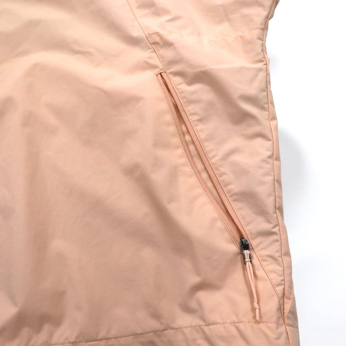 Columbia Park Jacket, Mountain Parka, Rain Jacket, Large, Pink, Nylon, Drawcord