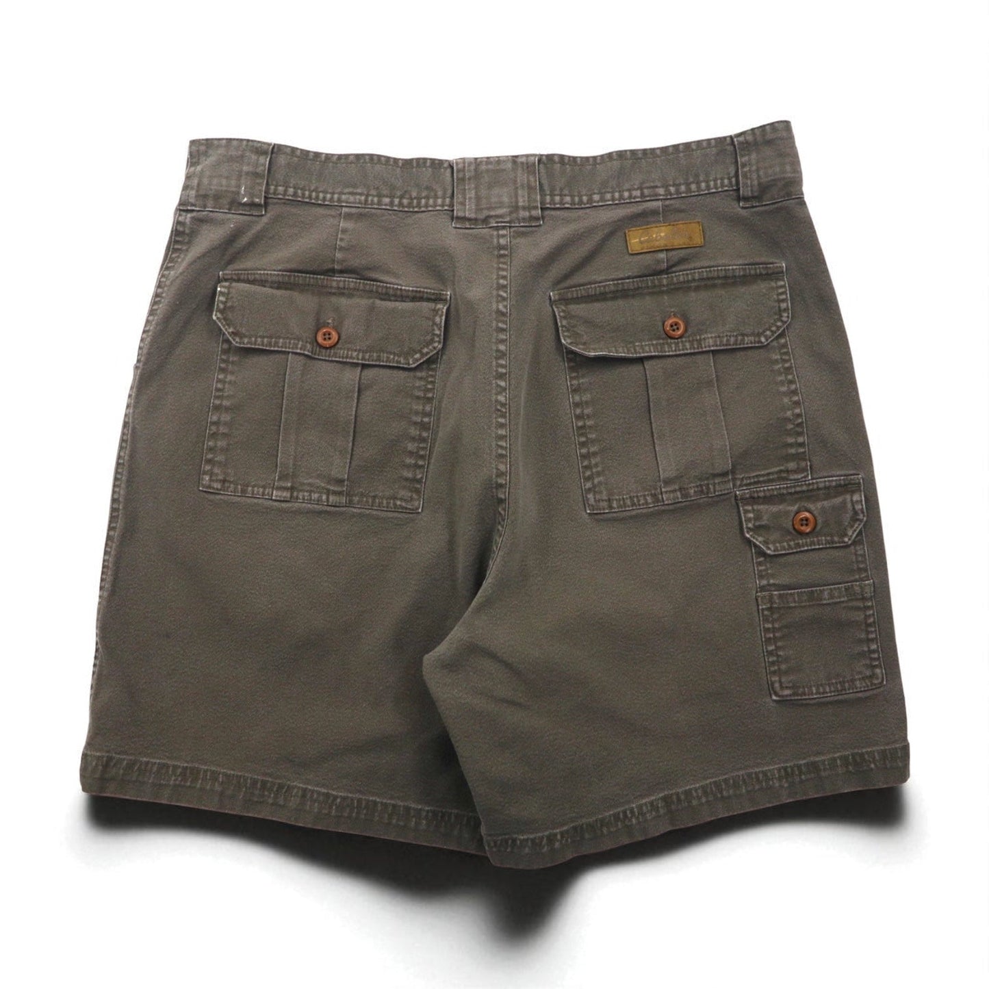 Cabela's 90年代 ブッシュ ショートパンツ ハーフパンツ L カーキ コットン ポケット