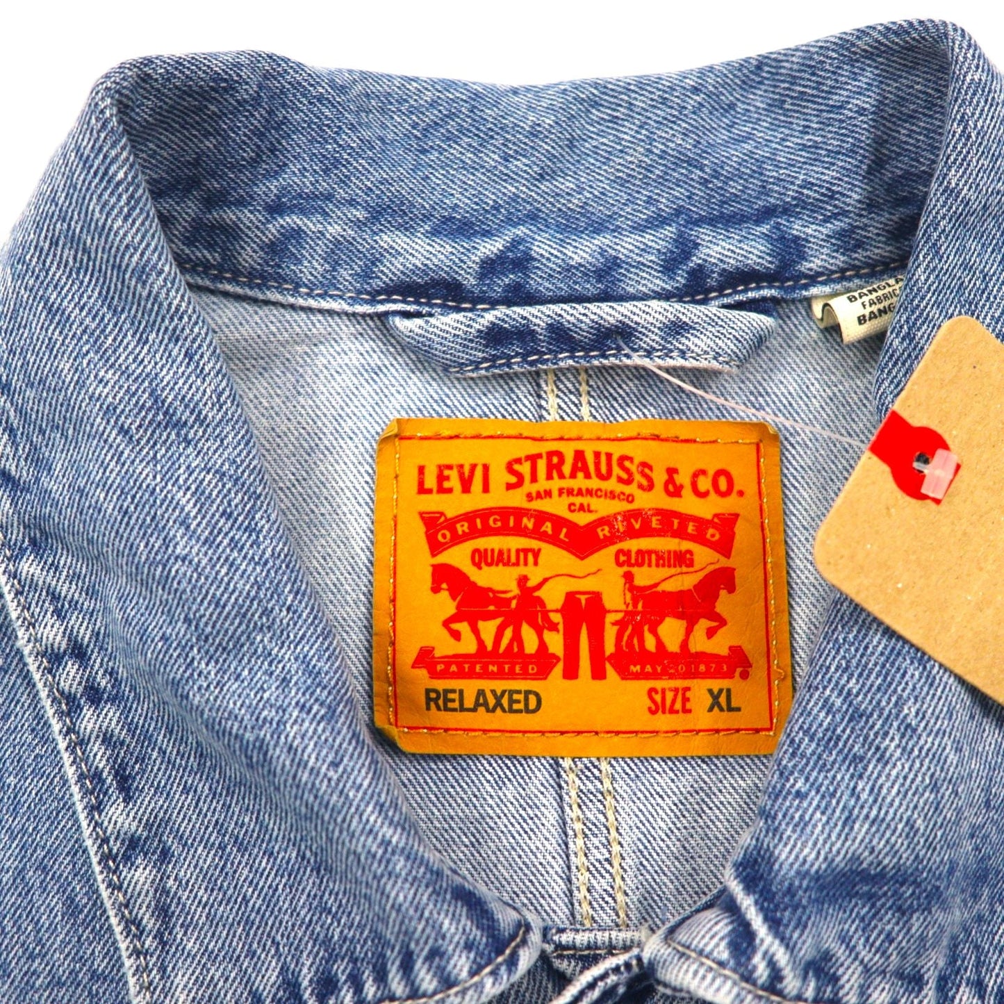 Levi’s WORKWEAR エンジニアコート Engineer Coat カバーオール 2XL インディゴ デニム RELAXED A0744-0003 未使用品