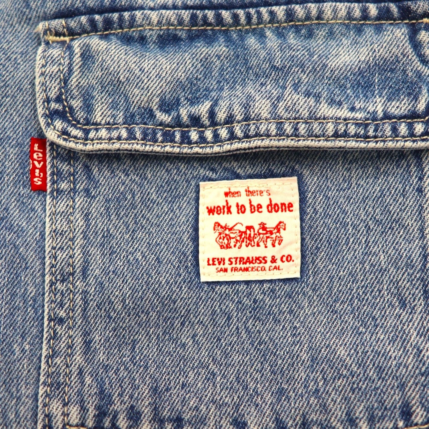 Levi’s WORKWEAR エンジニアコート Engineer Coat カバーオール 2XL インディゴ デニム RELAXED A0744-0003 未使用品