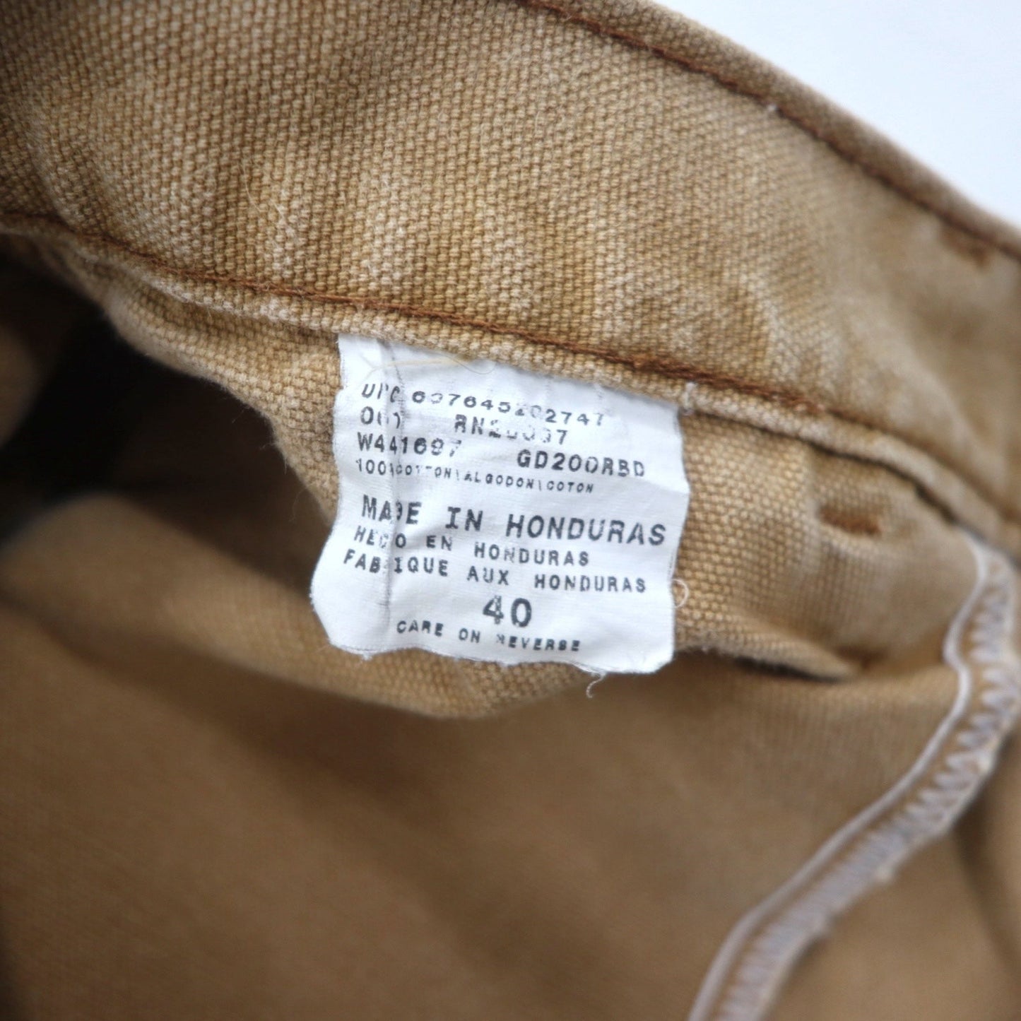 Dickies ダック地 ペインター ショートパンツ ハーフパンツ XL ベージュ コットン GD200RBD