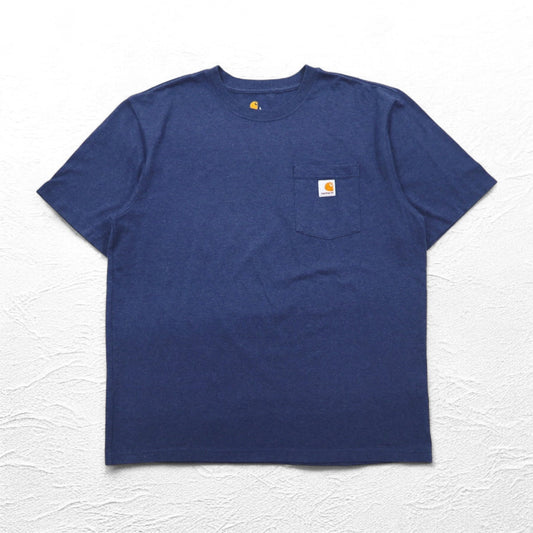 Carhartt Pocket T-Shirt, PokeTL, Blue, Original Fit, Made in Guatemala