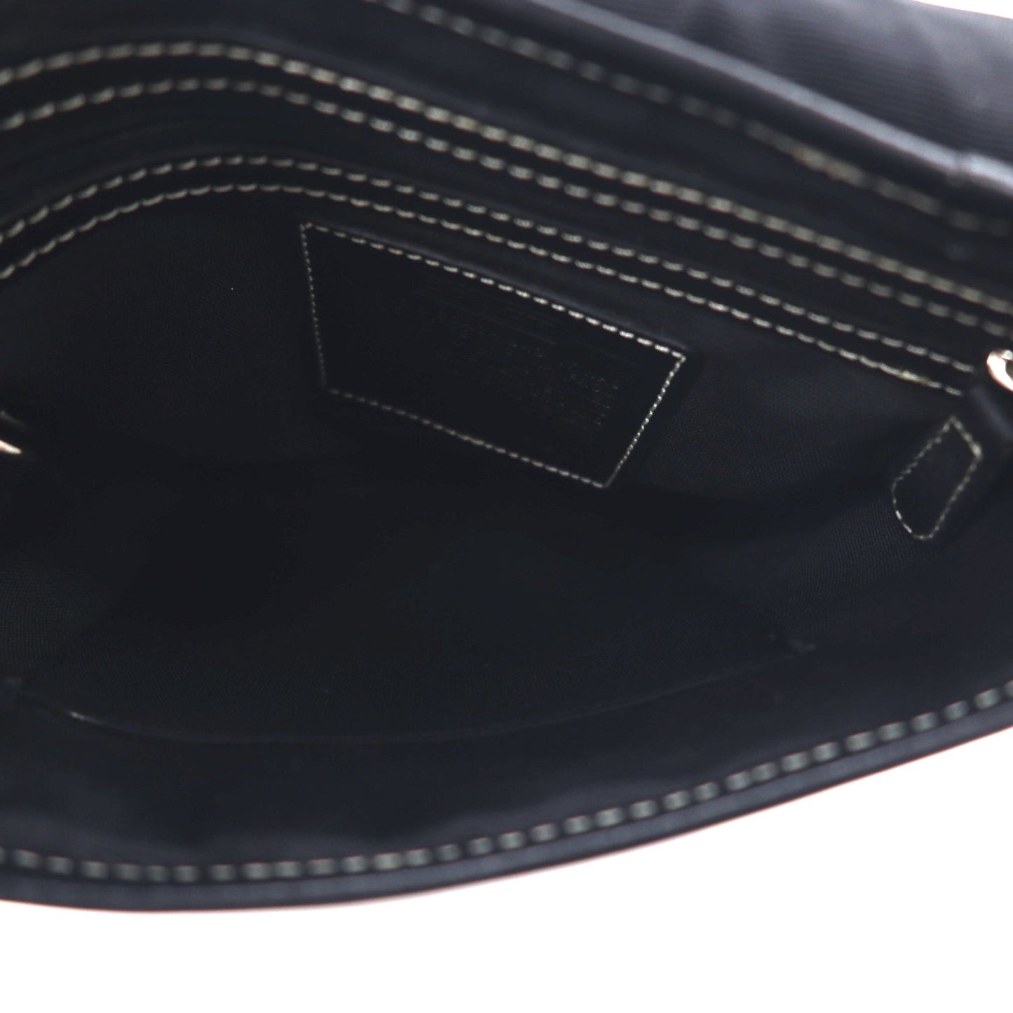 COACH Signature Shoulder Bag in Gray Canvas and Leather (G3K-6357)