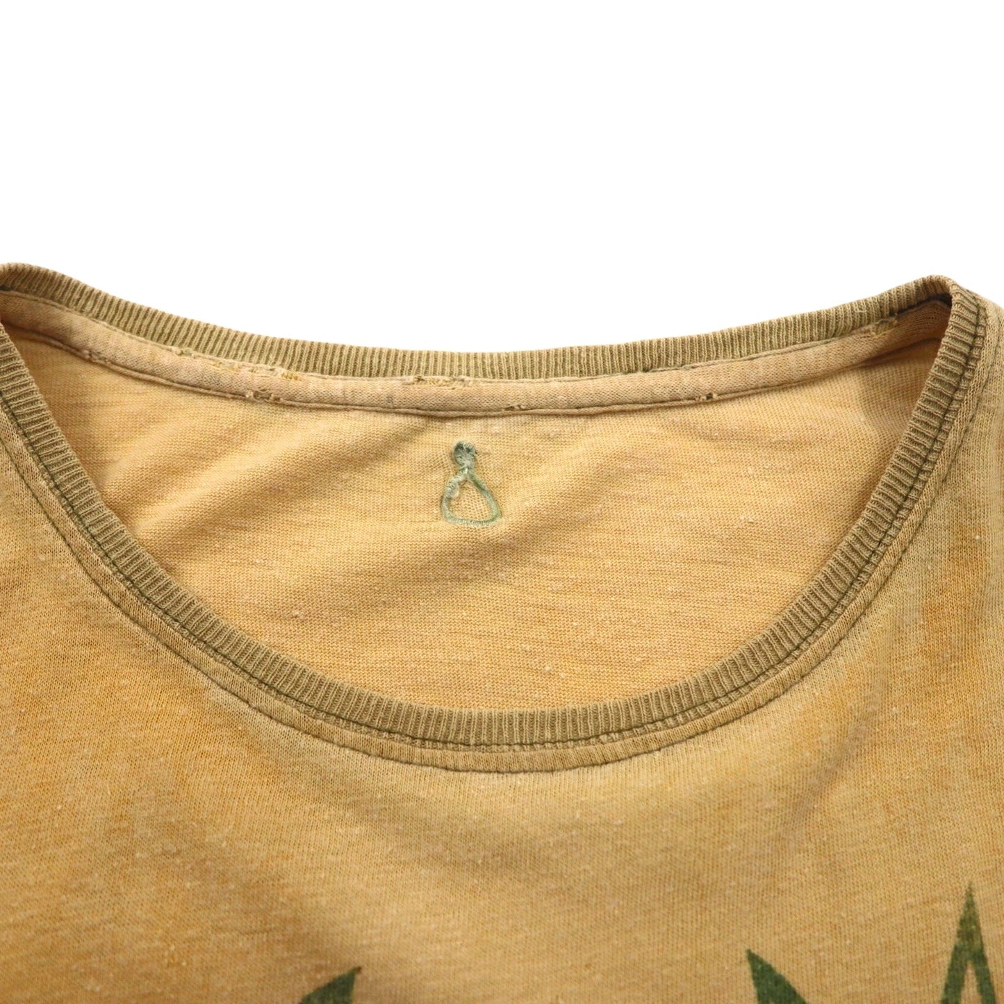 MASH ヘンプ コットン Tシャツ M ベージュ still I prey