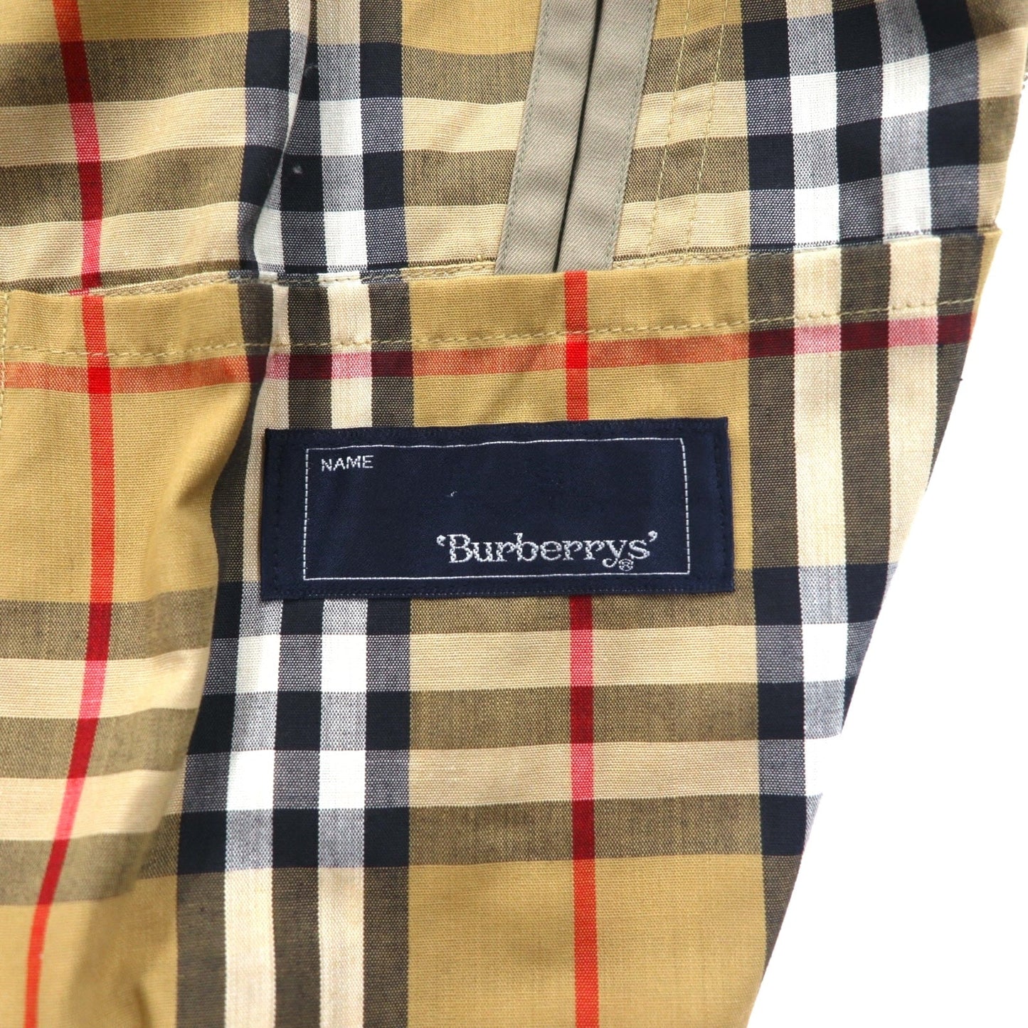 Burberry's 80s Balmacaan Coat, Size M, Beige, with Detachable Nova Check Lining