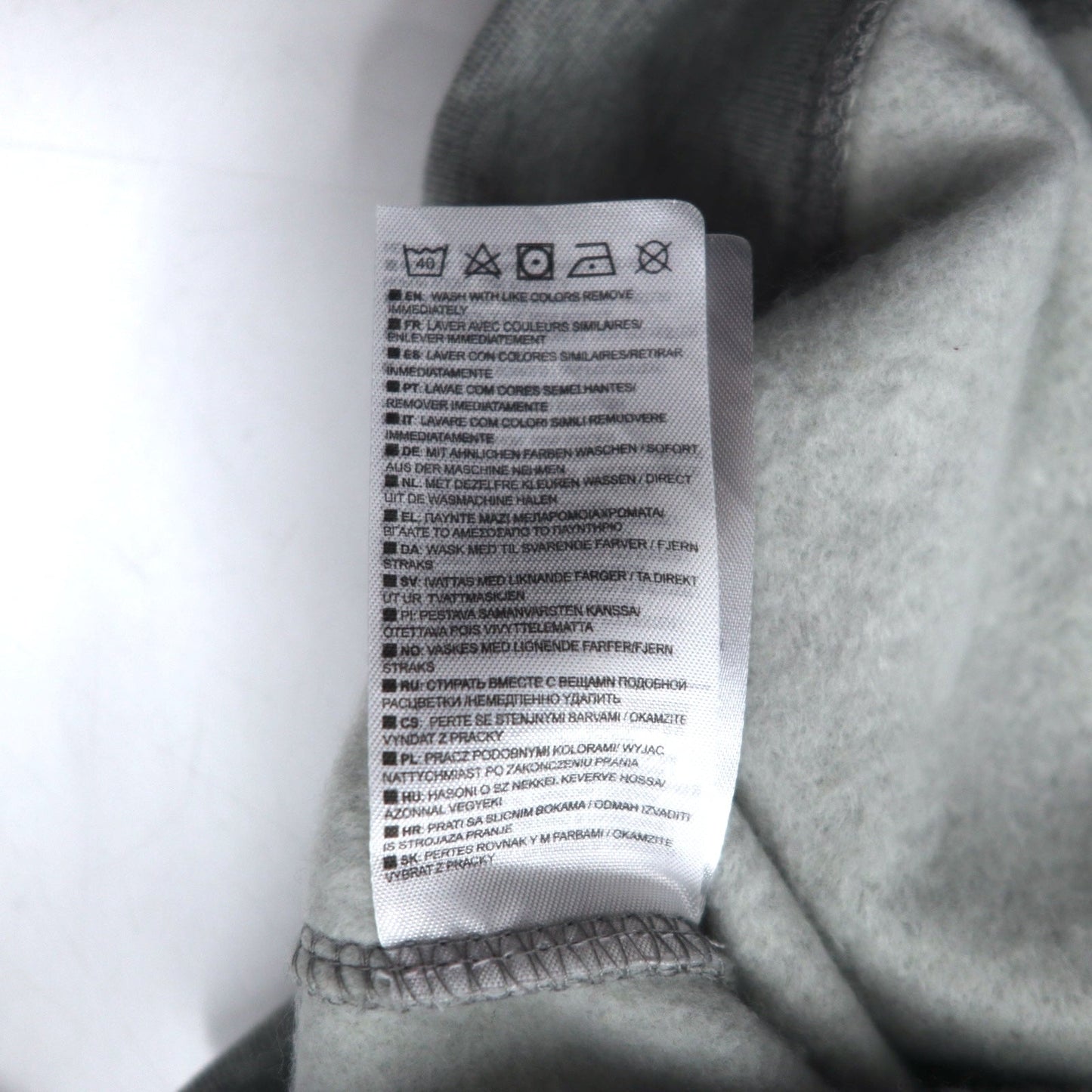 NIKE JUST DO IT HOODIE, Size M, Gray, 928717-063, Made in Pakistan, Unused