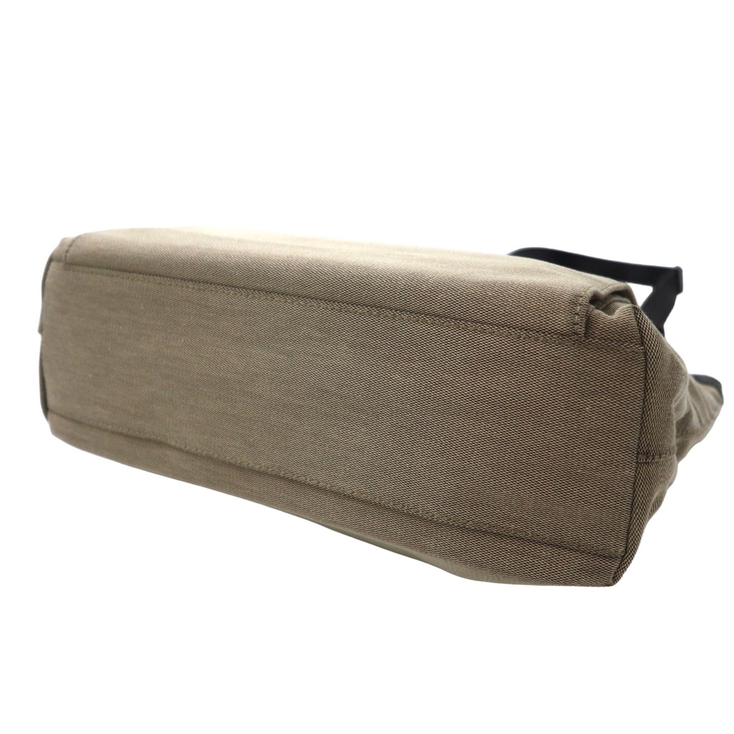 GUCCI 2-way canvas tote bag/shoulder bag in beige with leather accents 106301 1705