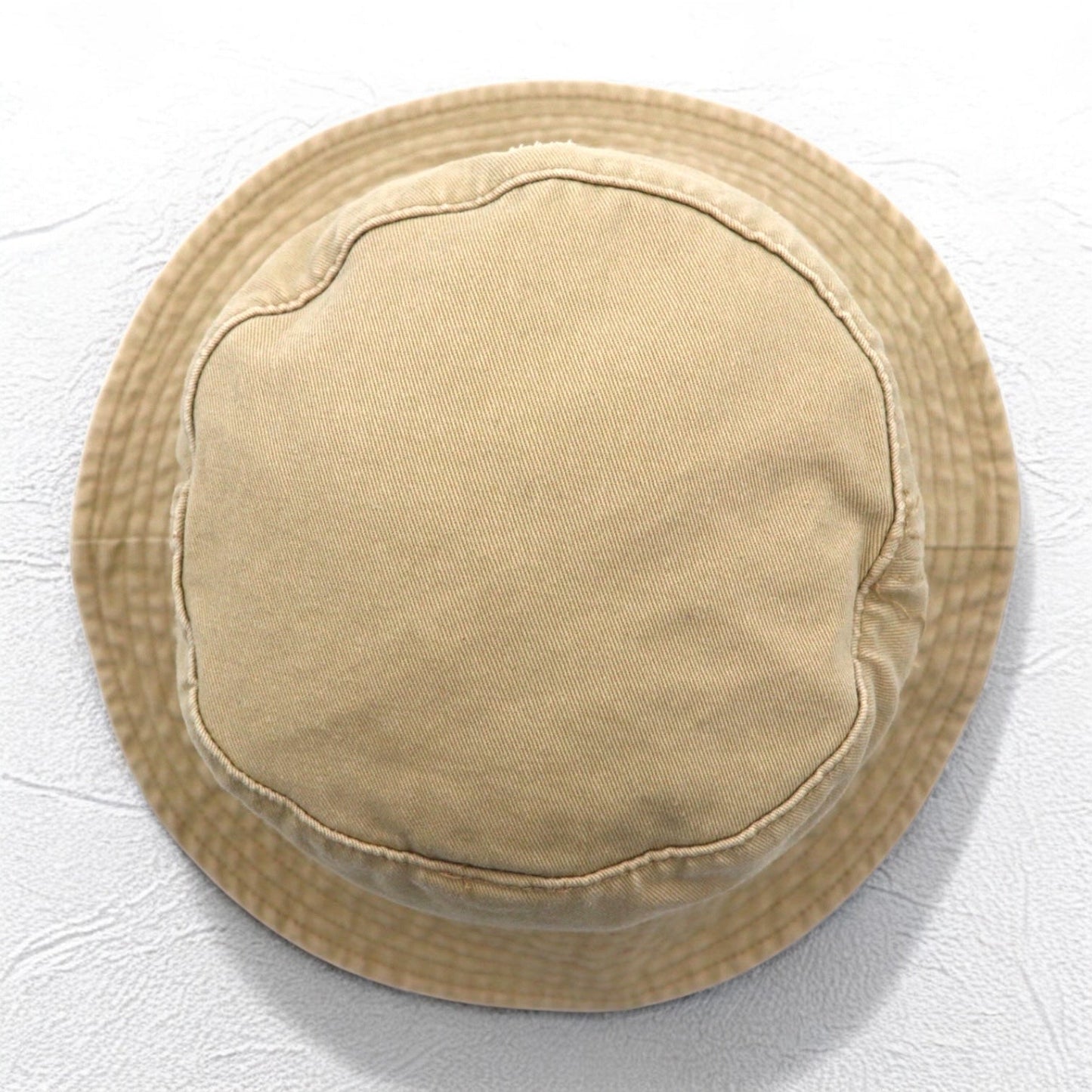 POLO RALPH LAUREN Polo Bear Bucket Hat, 59cm, Beige Cotton