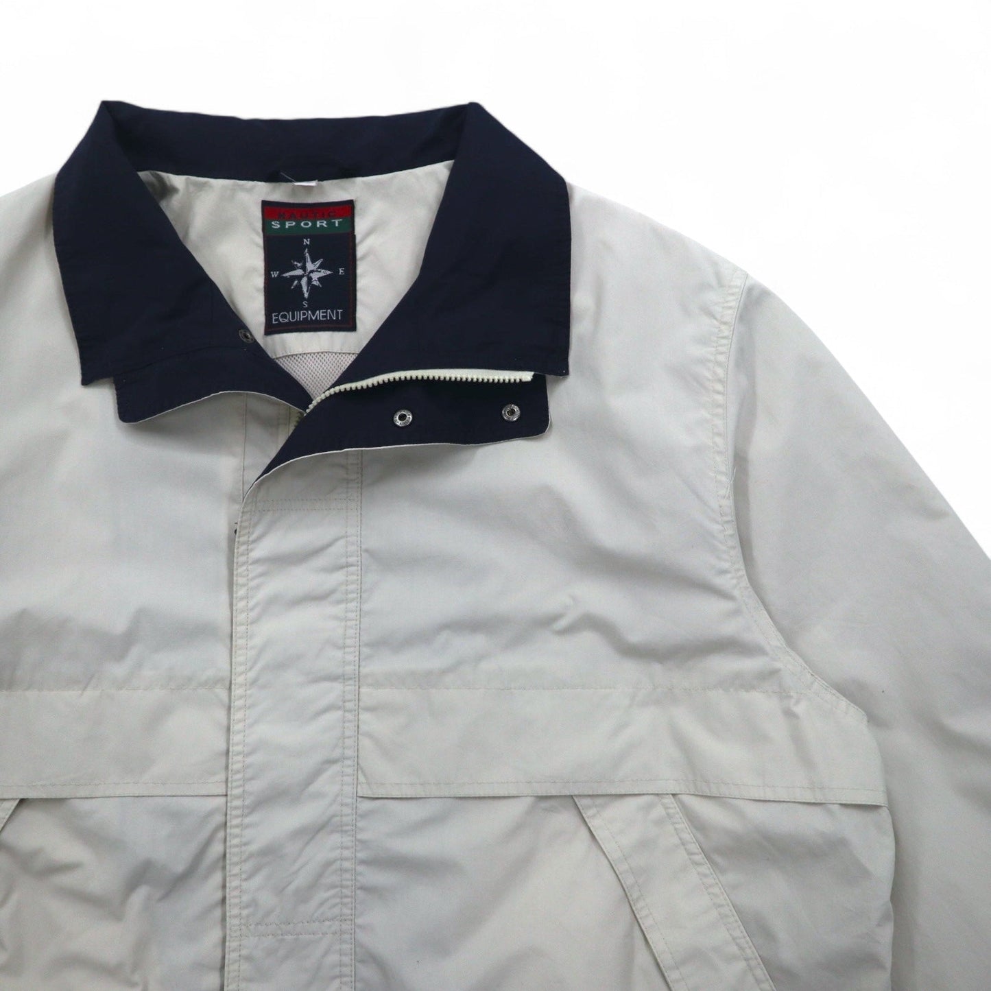 NAUTICA SPORT 90年代 65/35クロス セーリングジャケット XXL ベージュ EQUIPMENT