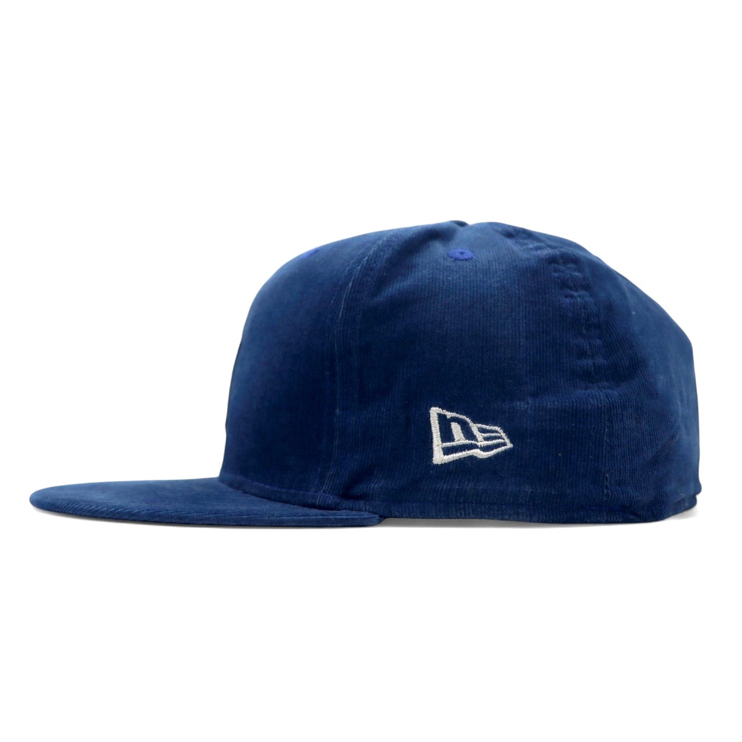 New Era Baseball Cap, 21.5 inches (59.6 cm), Blue Corduroy, MLB, New York Yankees