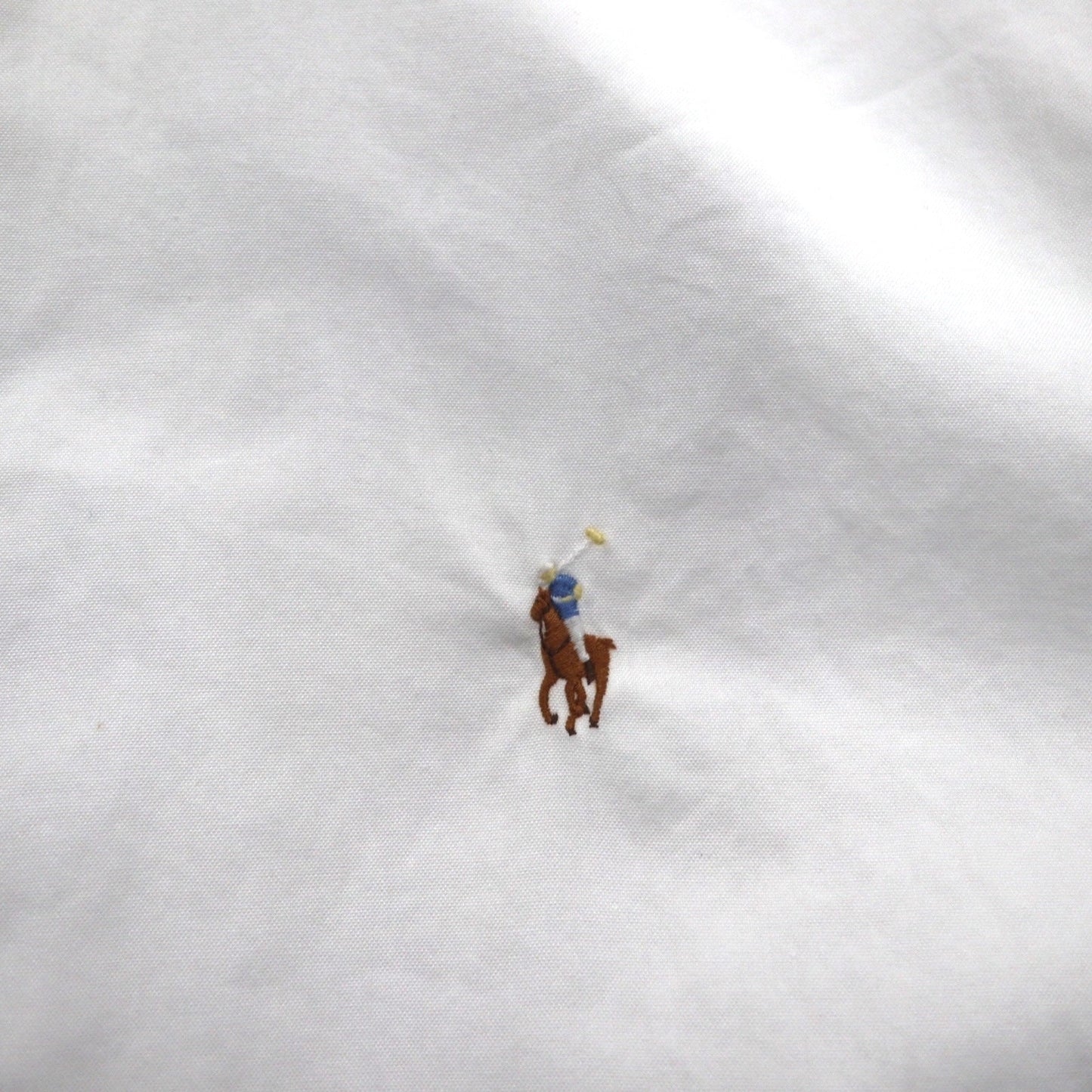 Ralph Lauren ボタンダウン シャツ XL ホワイト コットン スモールポニー刺繡