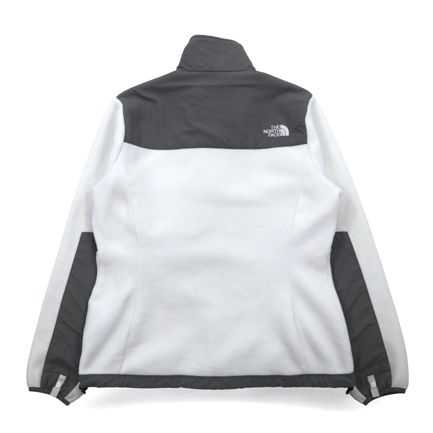 THE NORTH FACE デナリジャケット POLARTEC ポーラテック フリースジャケット M ホワイト グレー US規格