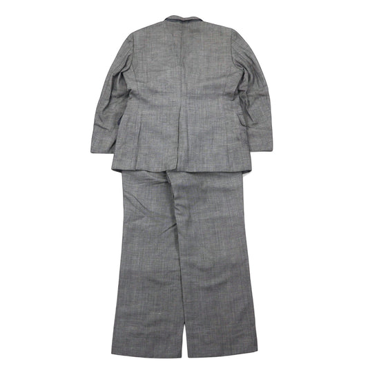 Burberry's 2B Suit Set 170AB5 Gray Wool Old