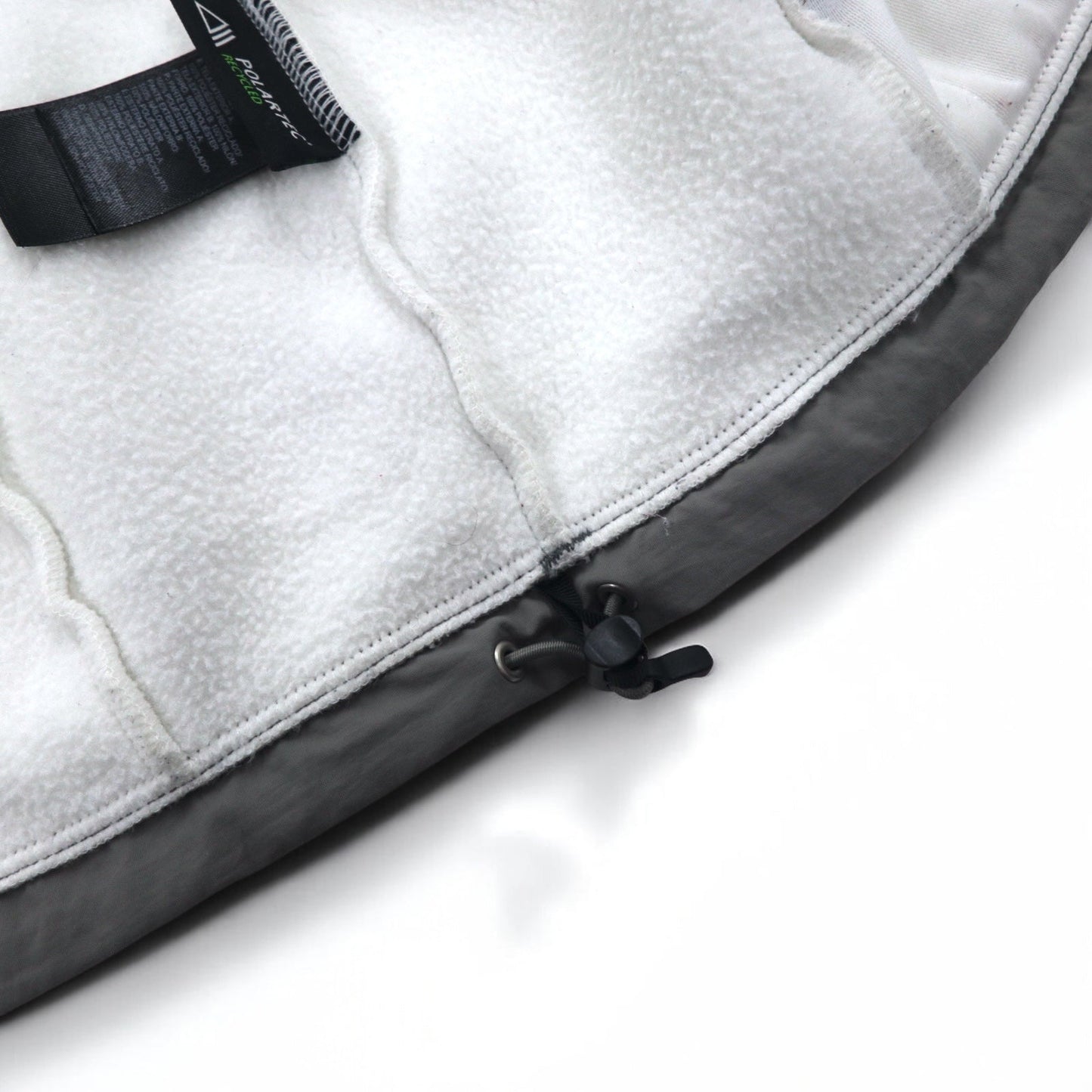 THE NORTH FACE デナリジャケット POLARTEC ポーラテック フリースジャケット M ホワイト グレー US規格
