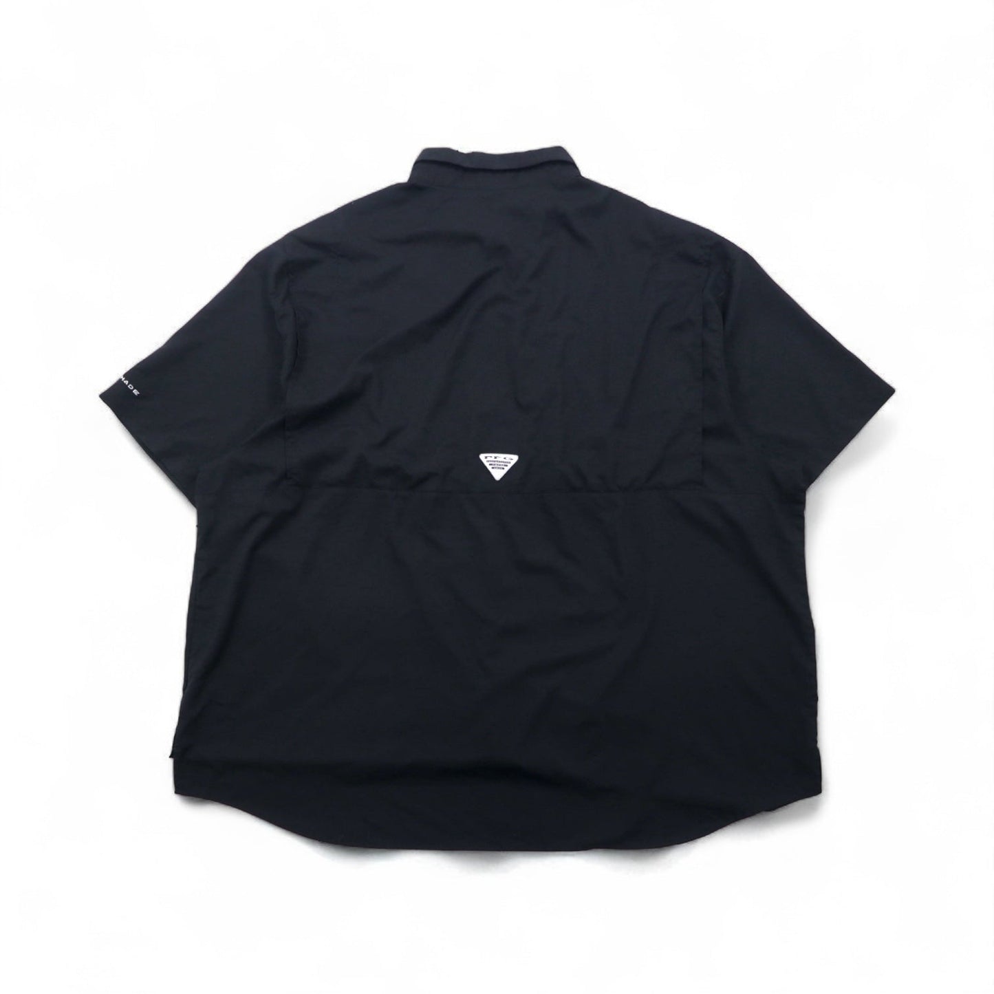 Columbia PFG タミアミ TAMIAMI II ボタンダウン フィッシングシャツ 2XL ブラック OMNI-SHADE オムニシェード FS7266