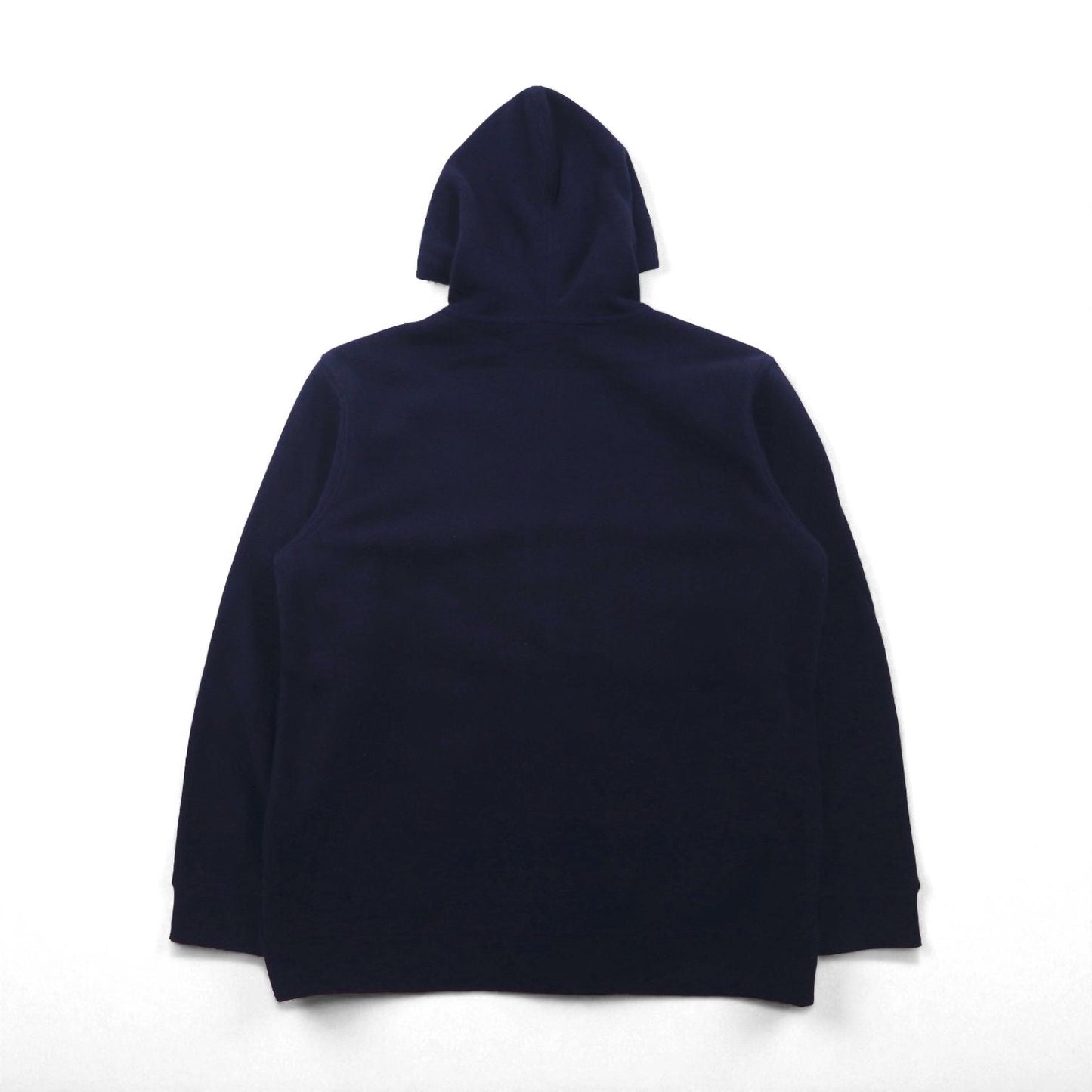 CHAPS RALPH LAUREN フルジップパーカー L ネイビー フリースライナー ポリエステル