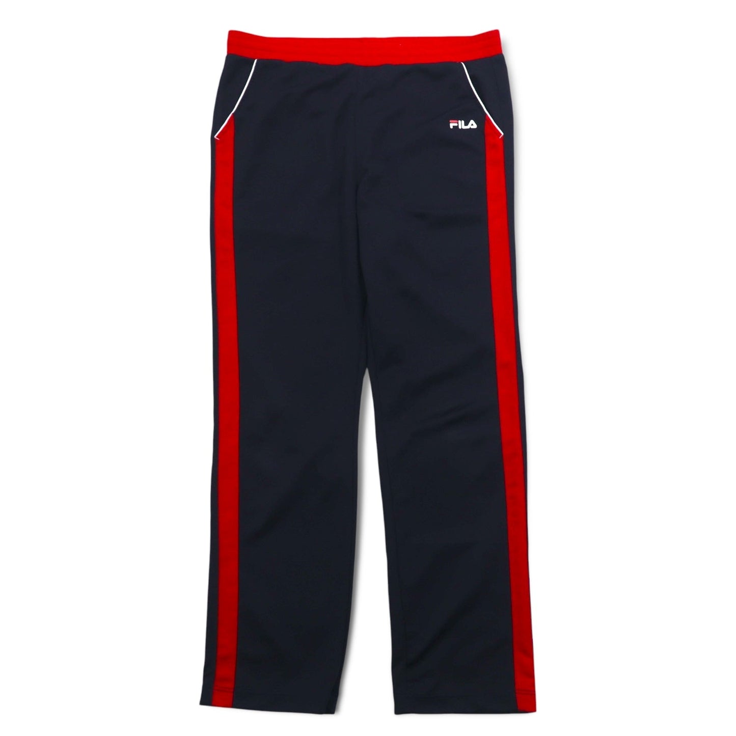 FILA Track Jacket and Jersey Set, Size L, Navy and Red, Polyester
