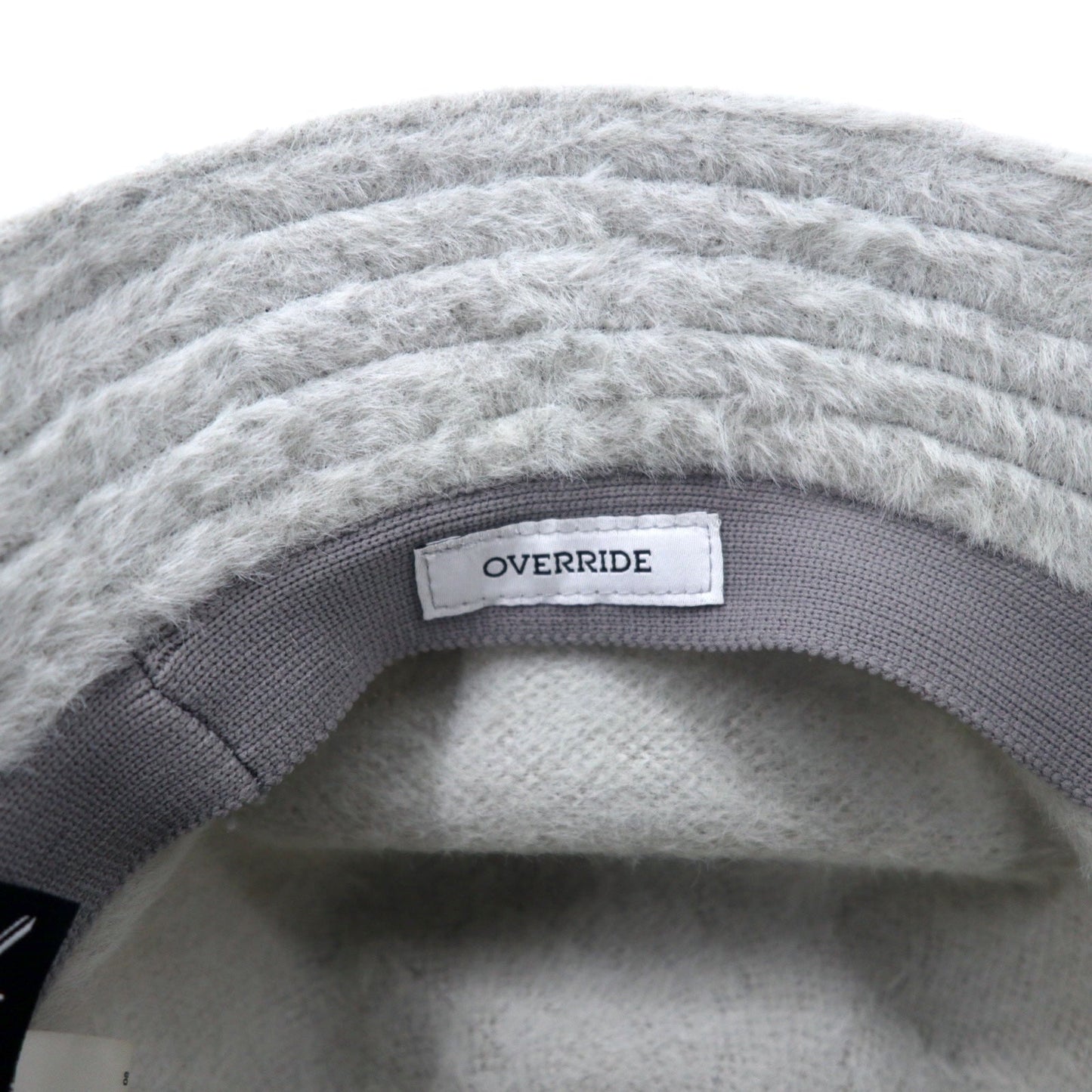 KANGOL x OVERRIDE Bucket Hat, Large, Gray, Acrylic, Synthetic Furgora Casual, K3483PJ