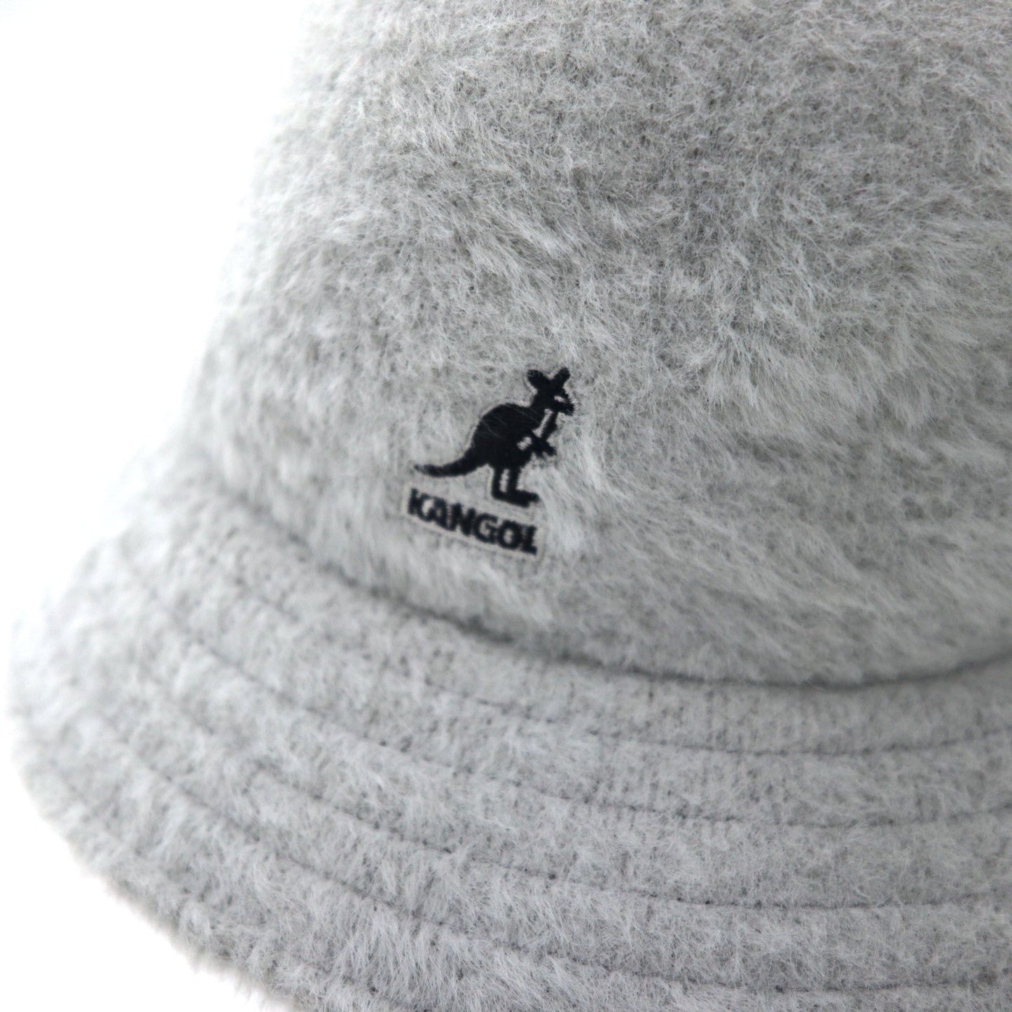 KANGOL x OVERRIDE Bucket Hat, Large, Gray, Acrylic, Synthetic Furgora Casual, K3483PJ