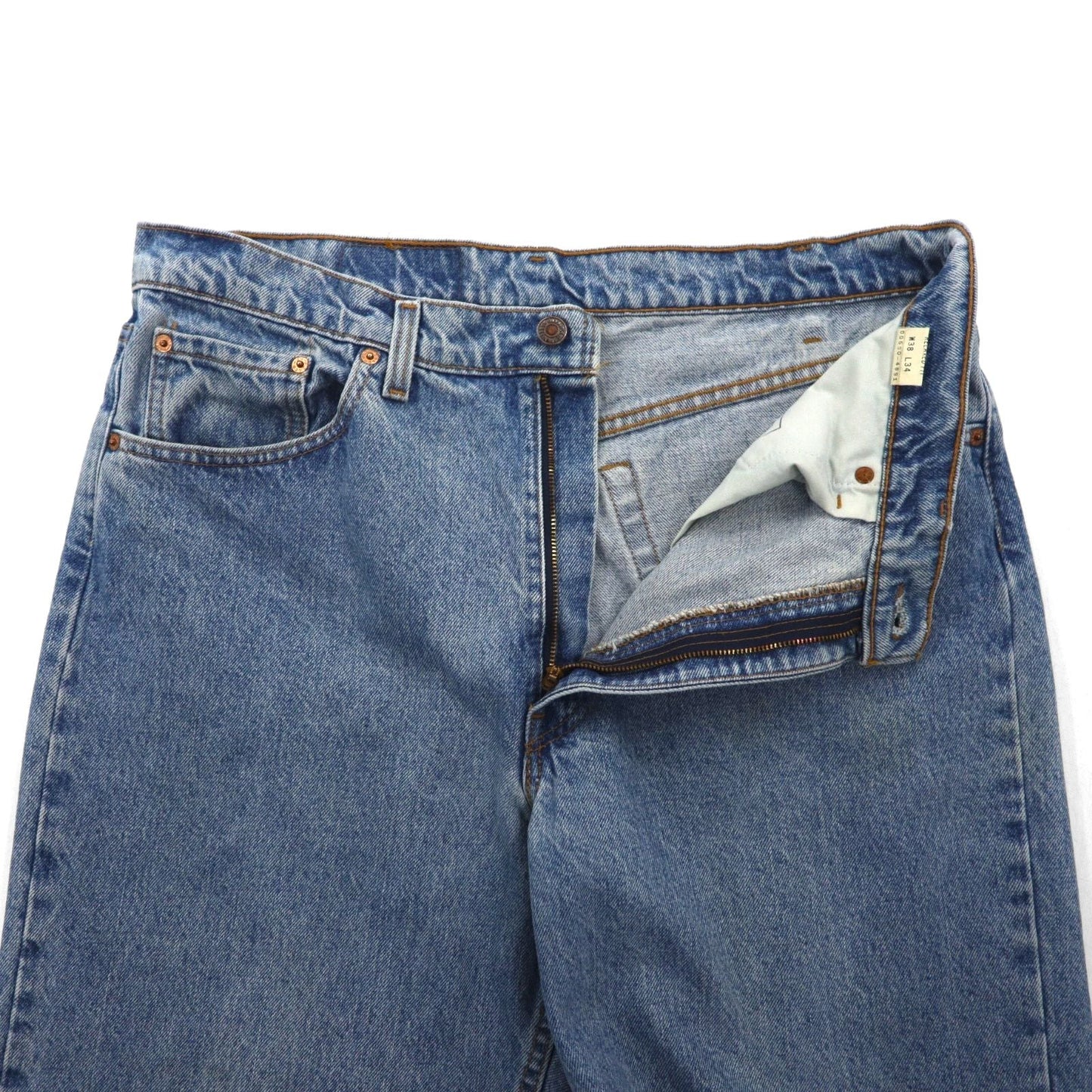 Levi's 90年代 USA製 550 バギー リラックスフィット デニムパンツ ジーンズ L インディゴ RELAXED FIT 00550-4891