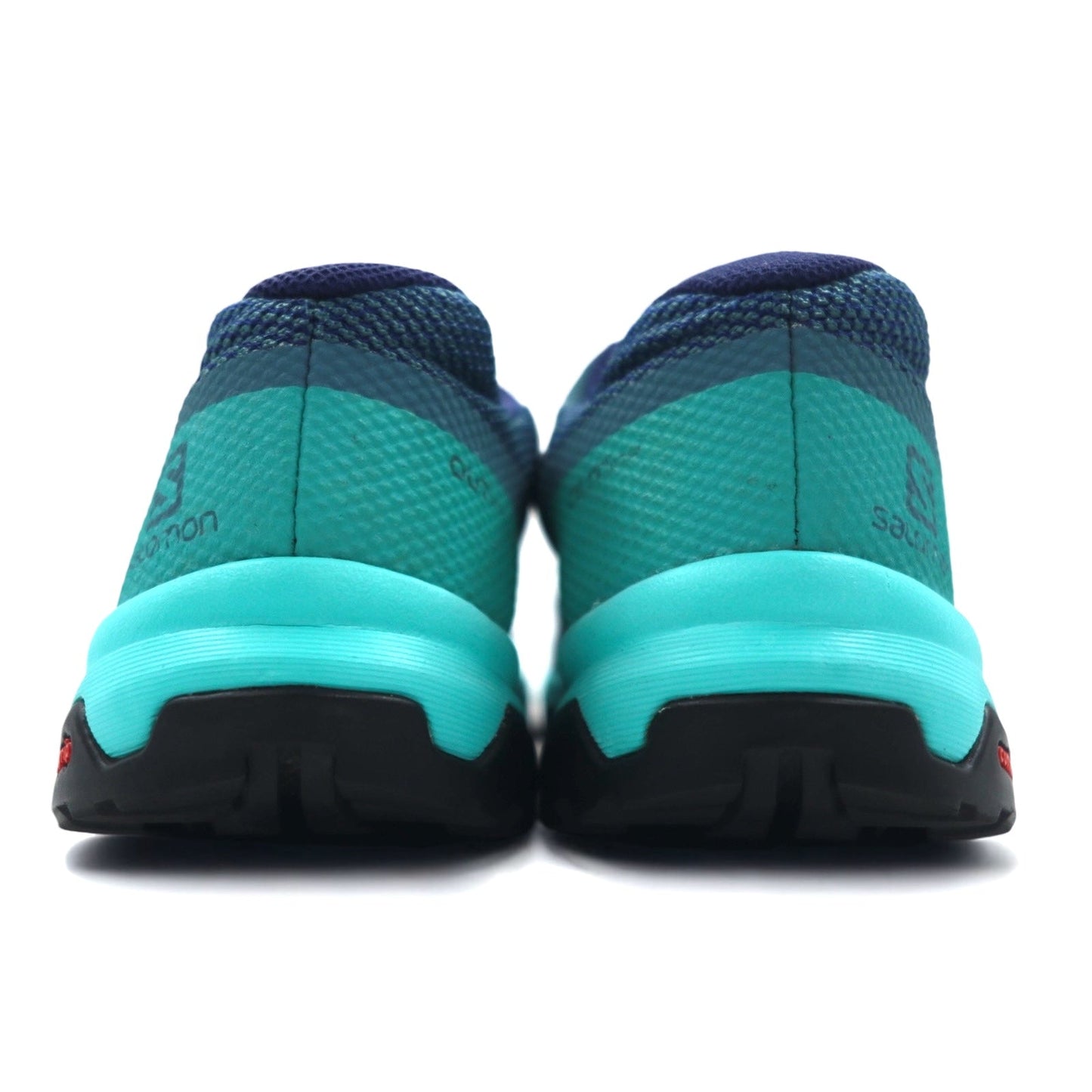 SALOMON GORE-TEX Trail Sneakers, Size 26.5cm, Green/Navy, 145464