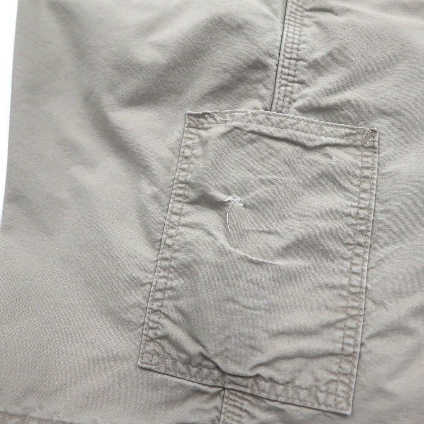 carhartt ダック地 ショート ペインターパンツ Canvas Utility Work Shorts ハーフパンツ XL ベージュ B147 メキシコ製