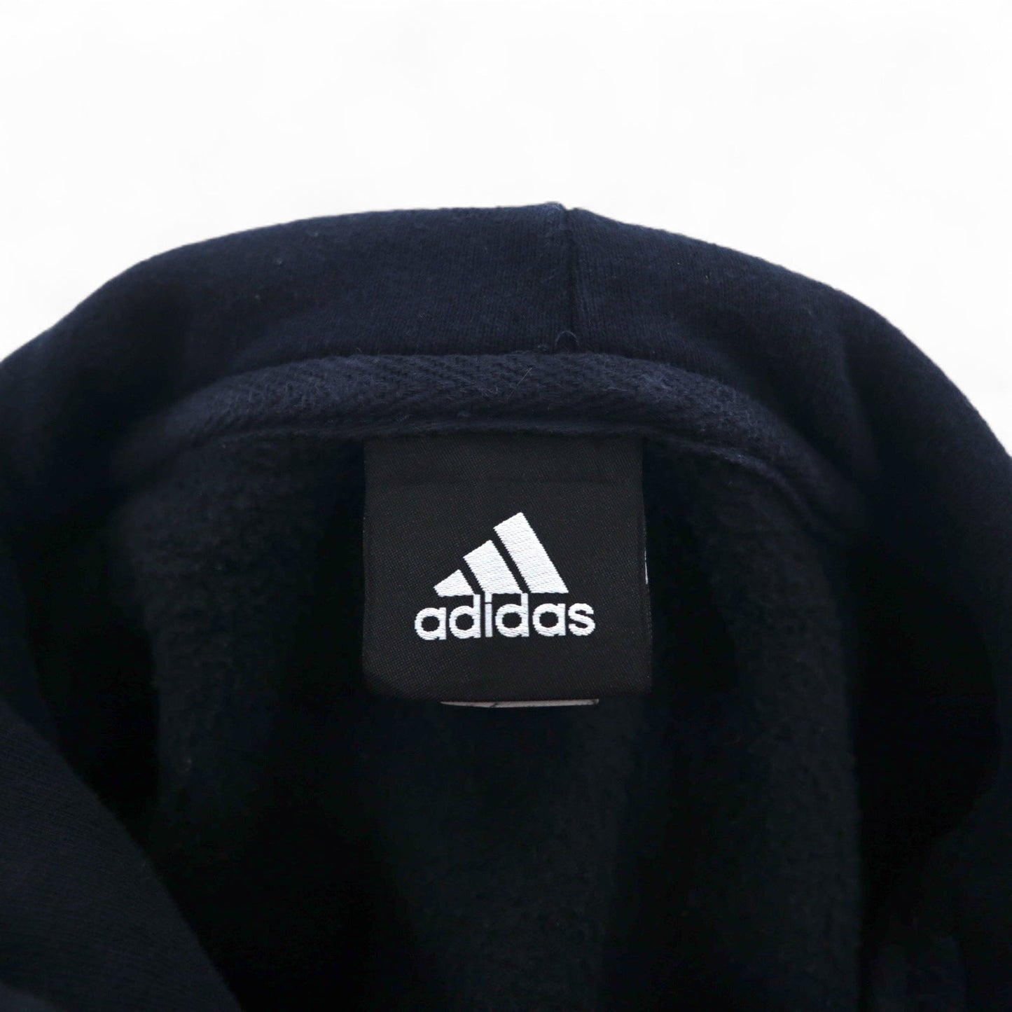 adidas Pullover Hoodie, Size S, Black, Cotton, Fleece-Lined, Soccer