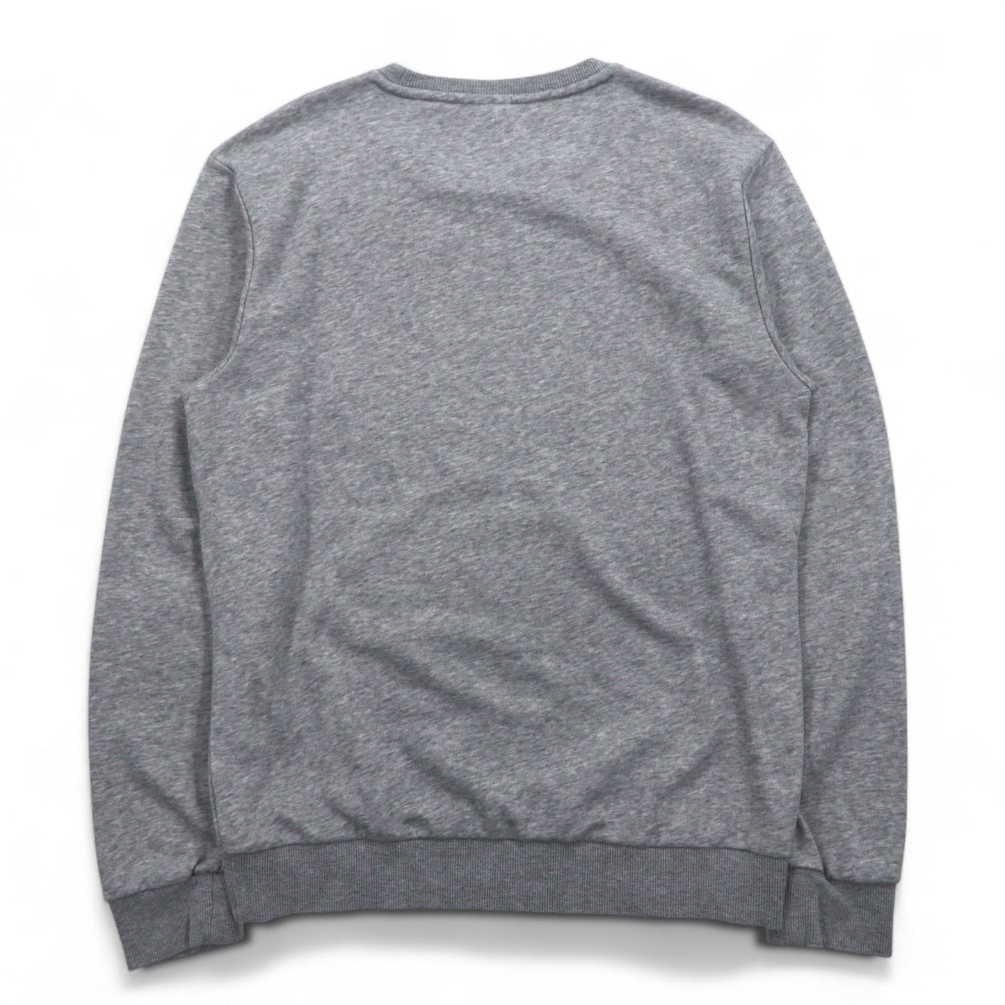 adidas Essentials Big Logo Sweatshirt, Size M, Gray, Cotton, GK9077
