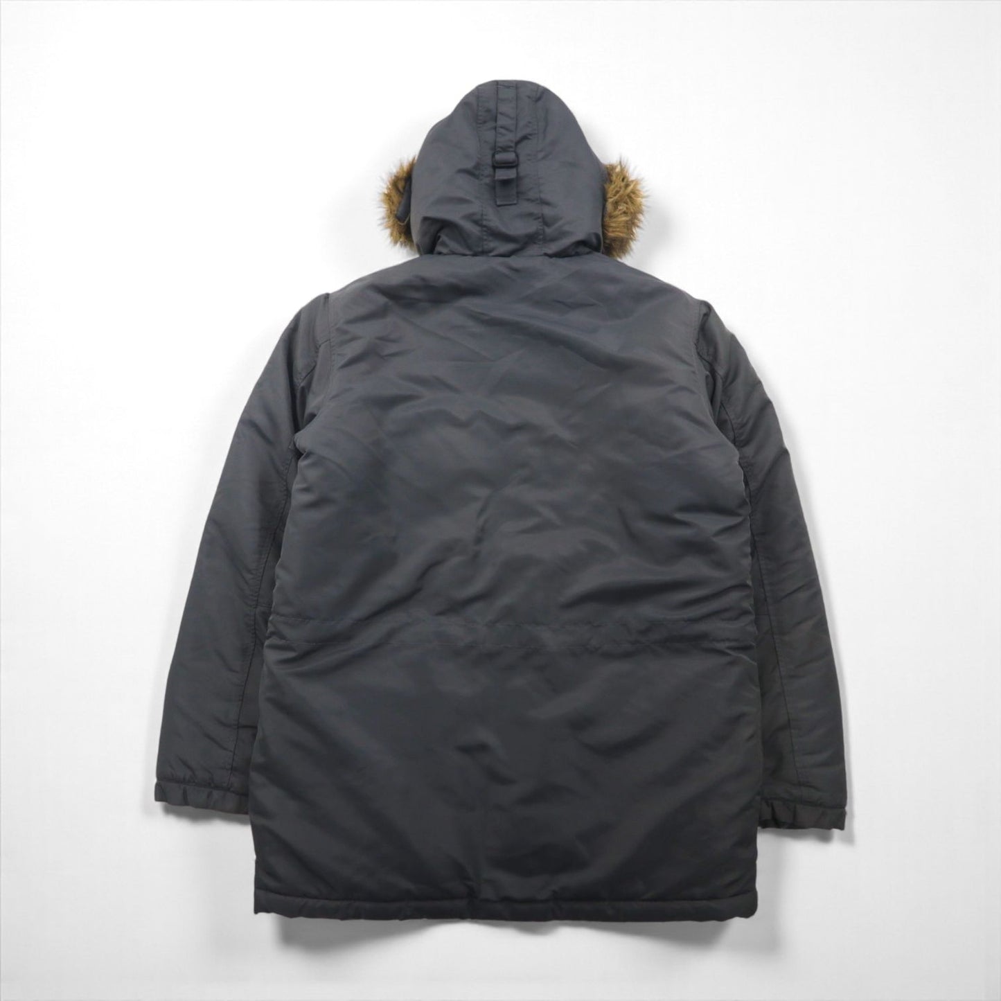 STUSSY 90年代 紺タグ N-3B フライトジャケット M ドローコード 中綿 ファー着脱式
