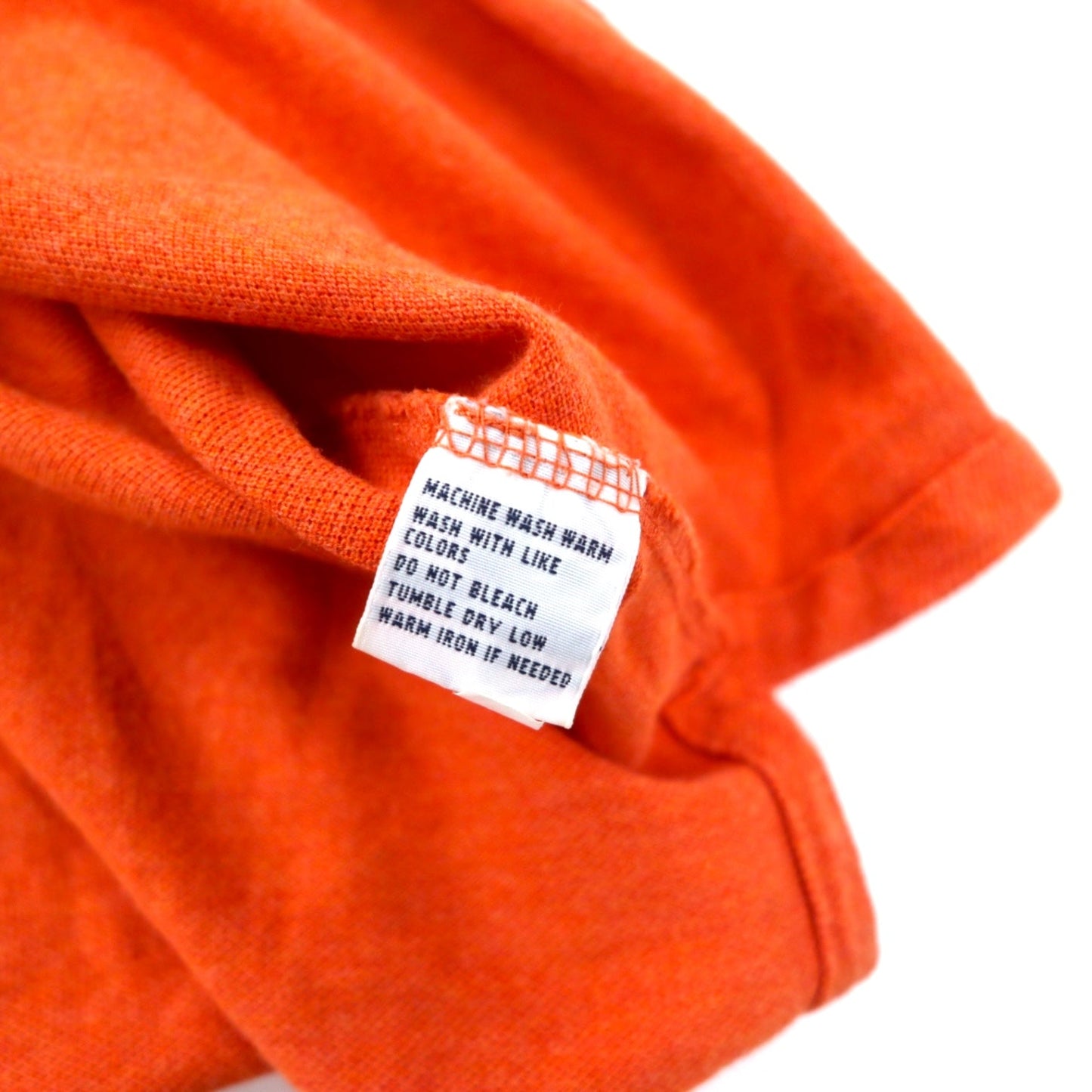 Polo by Ralph Lauren XXL Orange Cotton Pique Polo Shirt with Small Pony Embroidery