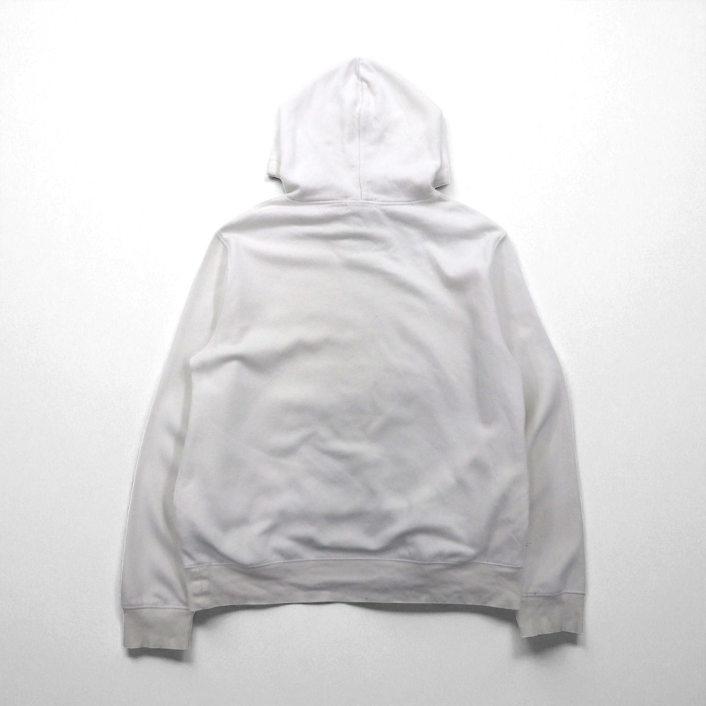 Polo Ralph Lauren ポロベア プリント プルオーバー パーカー L ホワイト サイドポケット