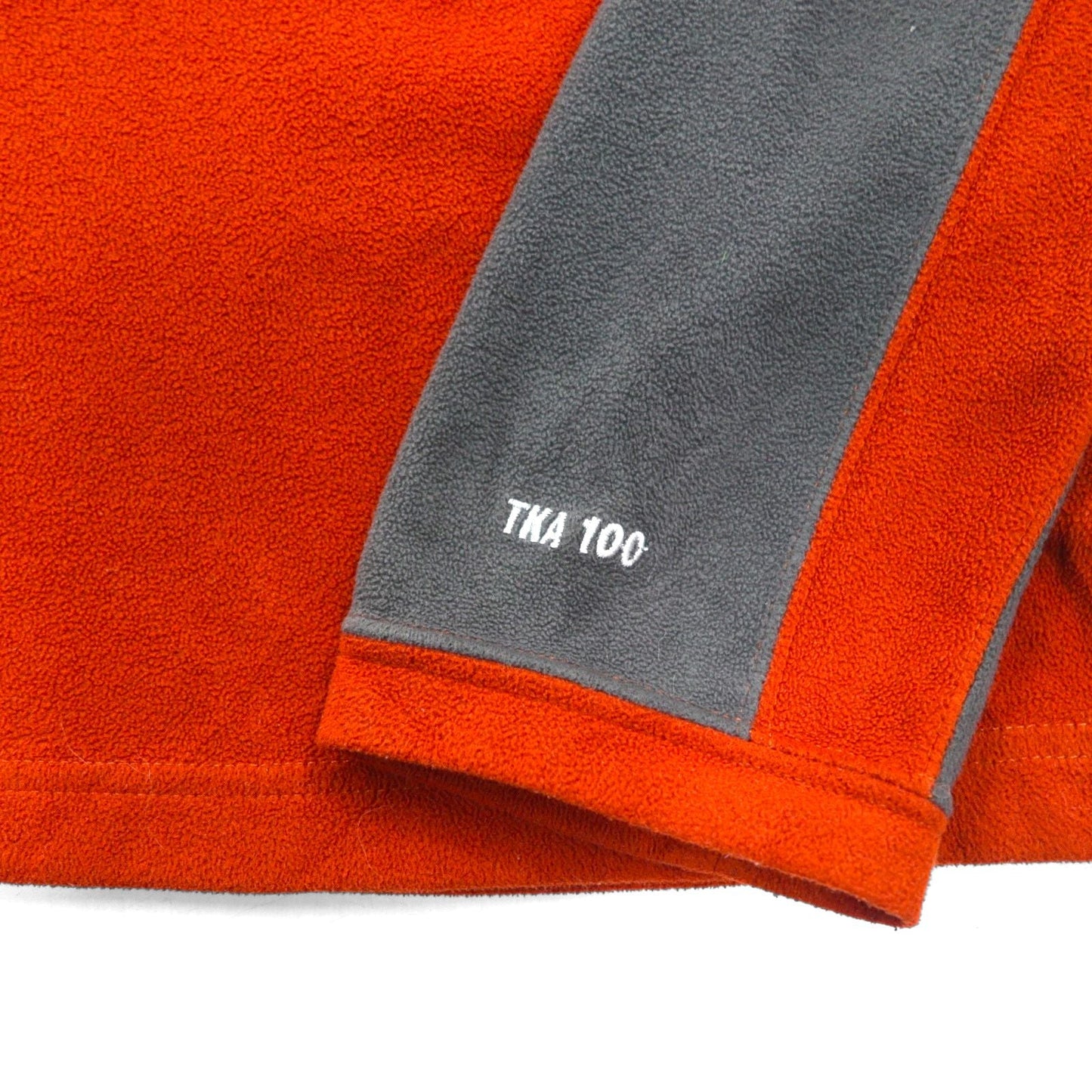 THE NORTH FACE ハーフジップ フリースジャケット M レッド TKA100 A436 US規格