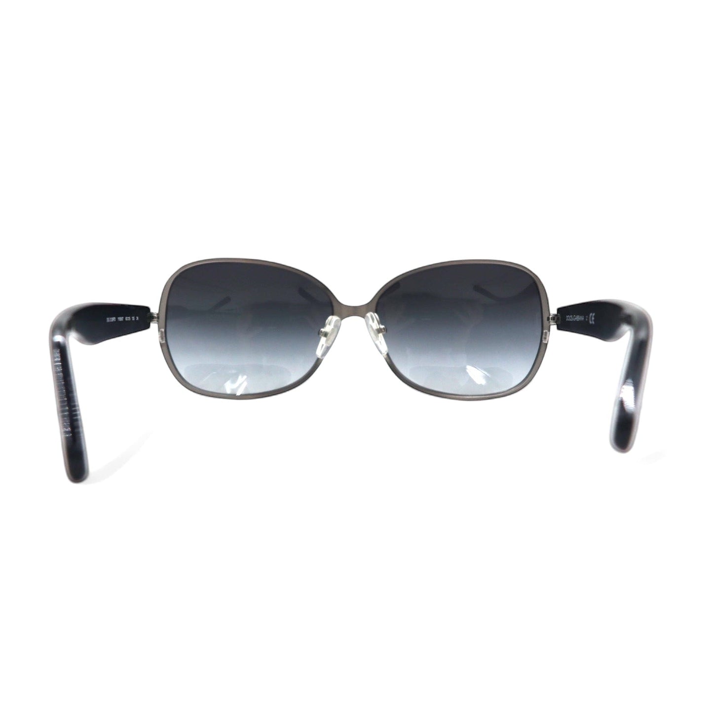 DOLCE & GABBANA Sunglasses, Fox Black Plastic with D&G Logo, DG 2126PD 1195/87 60□15