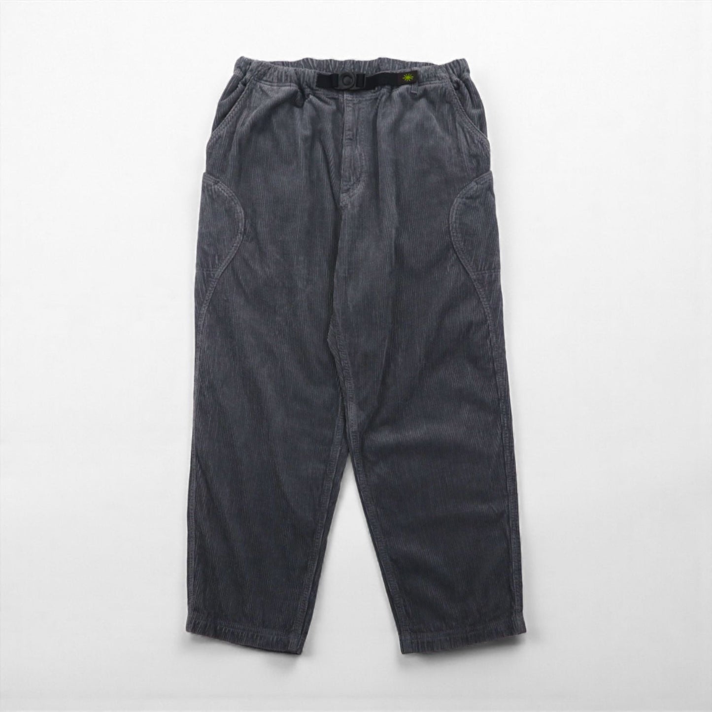 GOHEMP コーデュロイ イージーパンツ HIGH EXPLORER PANTS アウトドア クライミングパンツ L グレー テーパード ルーズシルエット