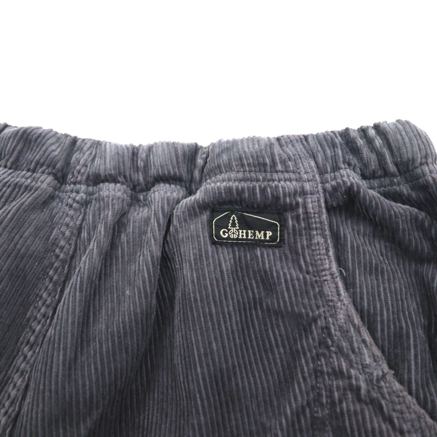 GOHEMP コーデュロイ イージーパンツ HIGH EXPLORER PANTS アウトドア クライミングパンツ L グレー テーパード ルーズシルエット